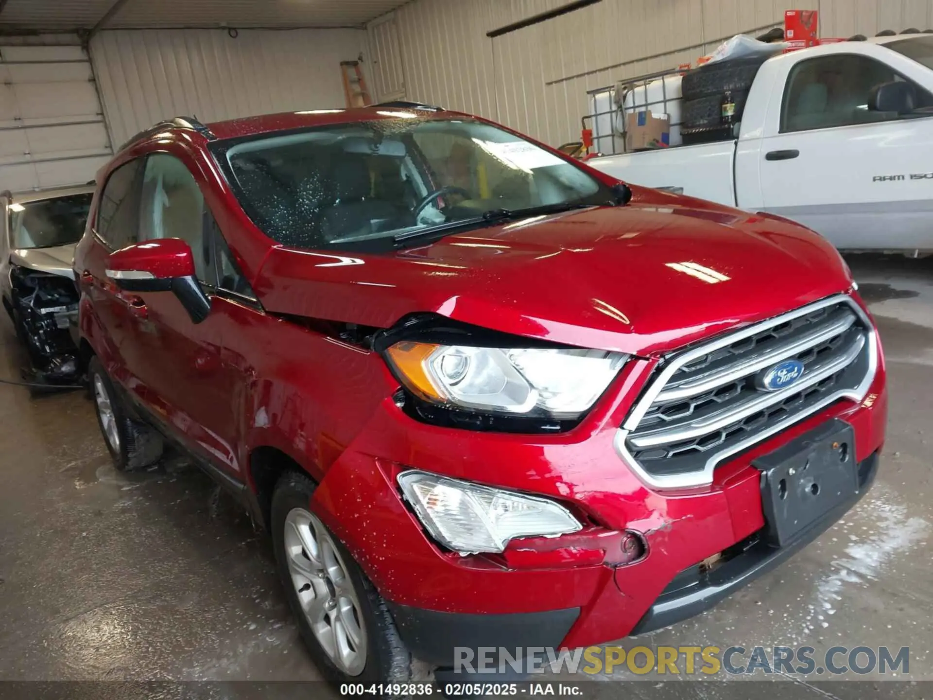 1 Photograph of a damaged car MAJ3S2GE8LC324052 FORD ECOSPORT 2020
