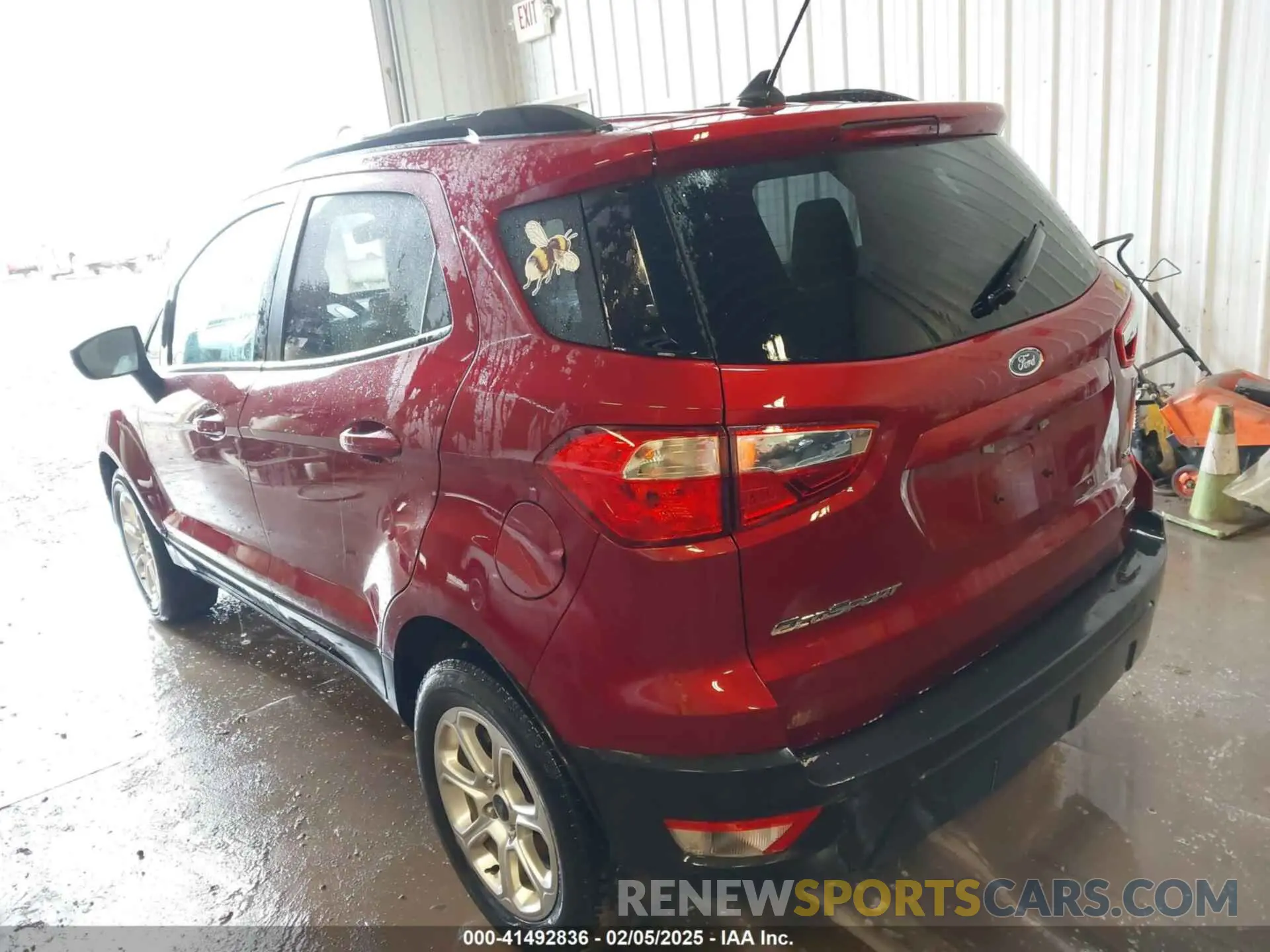 3 Photograph of a damaged car MAJ3S2GE8LC324052 FORD ECOSPORT 2020