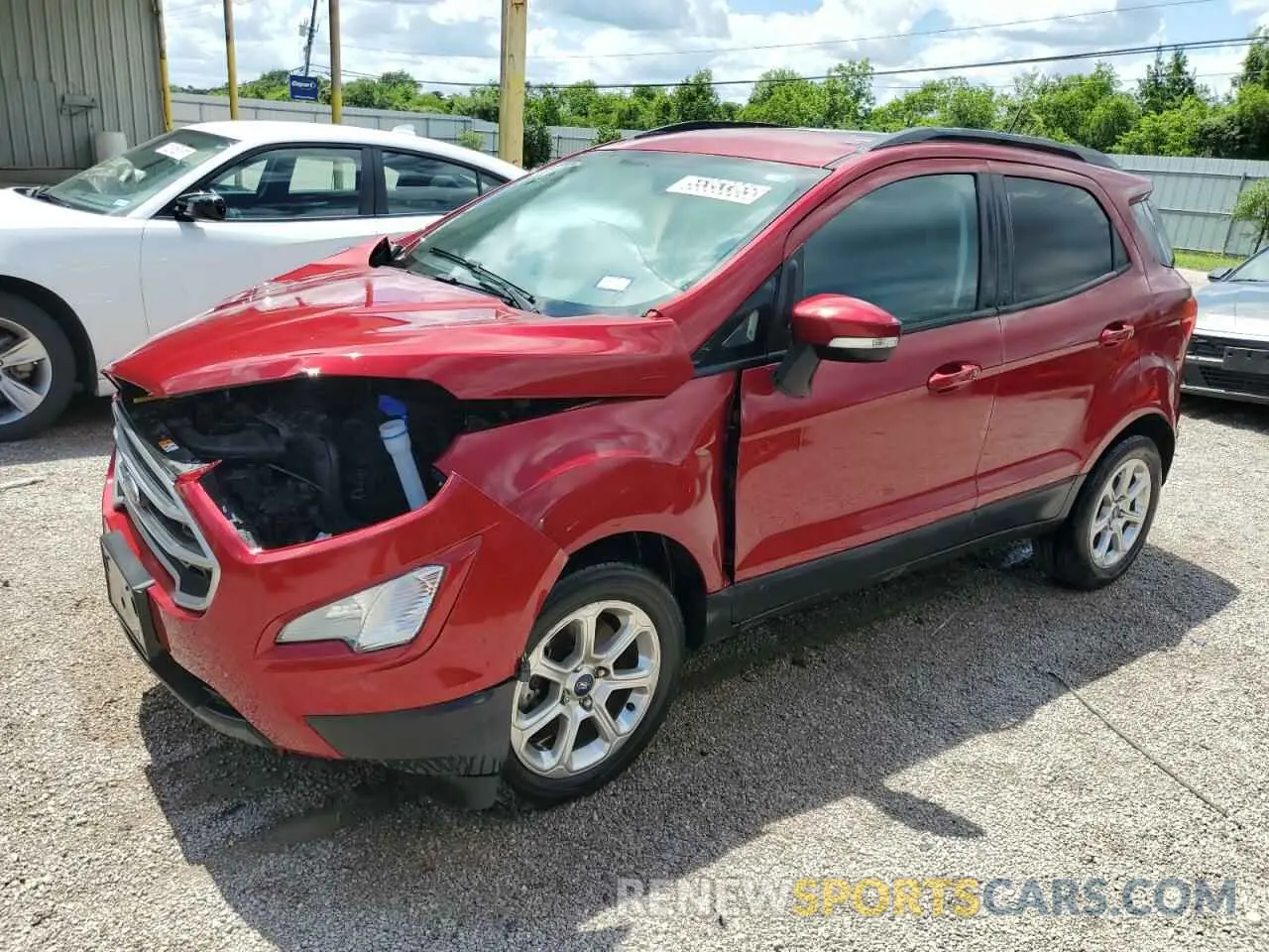 1 Photograph of a damaged car MAJ3S2GE8LC328652 FORD ECOSPORT 2020