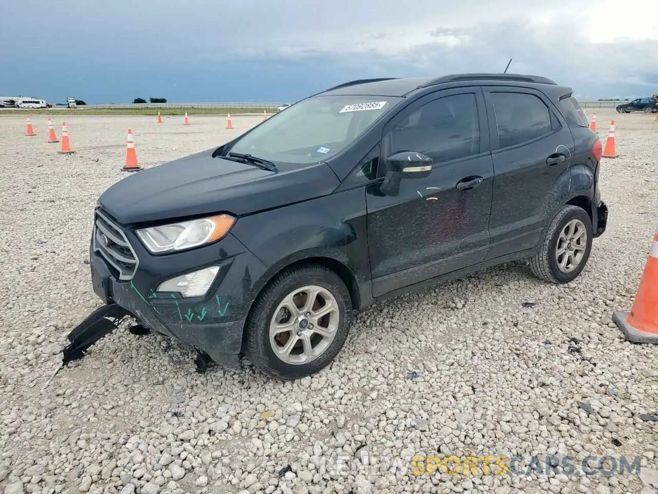 1 Photograph of a damaged car MAJ3S2GE8LC340445 FORD ECOSPORT 2020