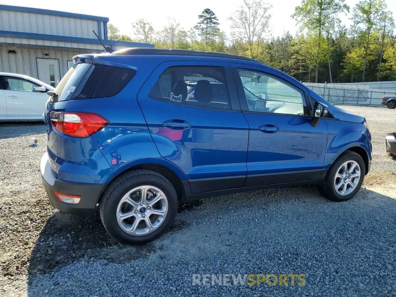 3 Photograph of a damaged car MAJ3S2GE8LC383120 FORD ECOSPORT 2020