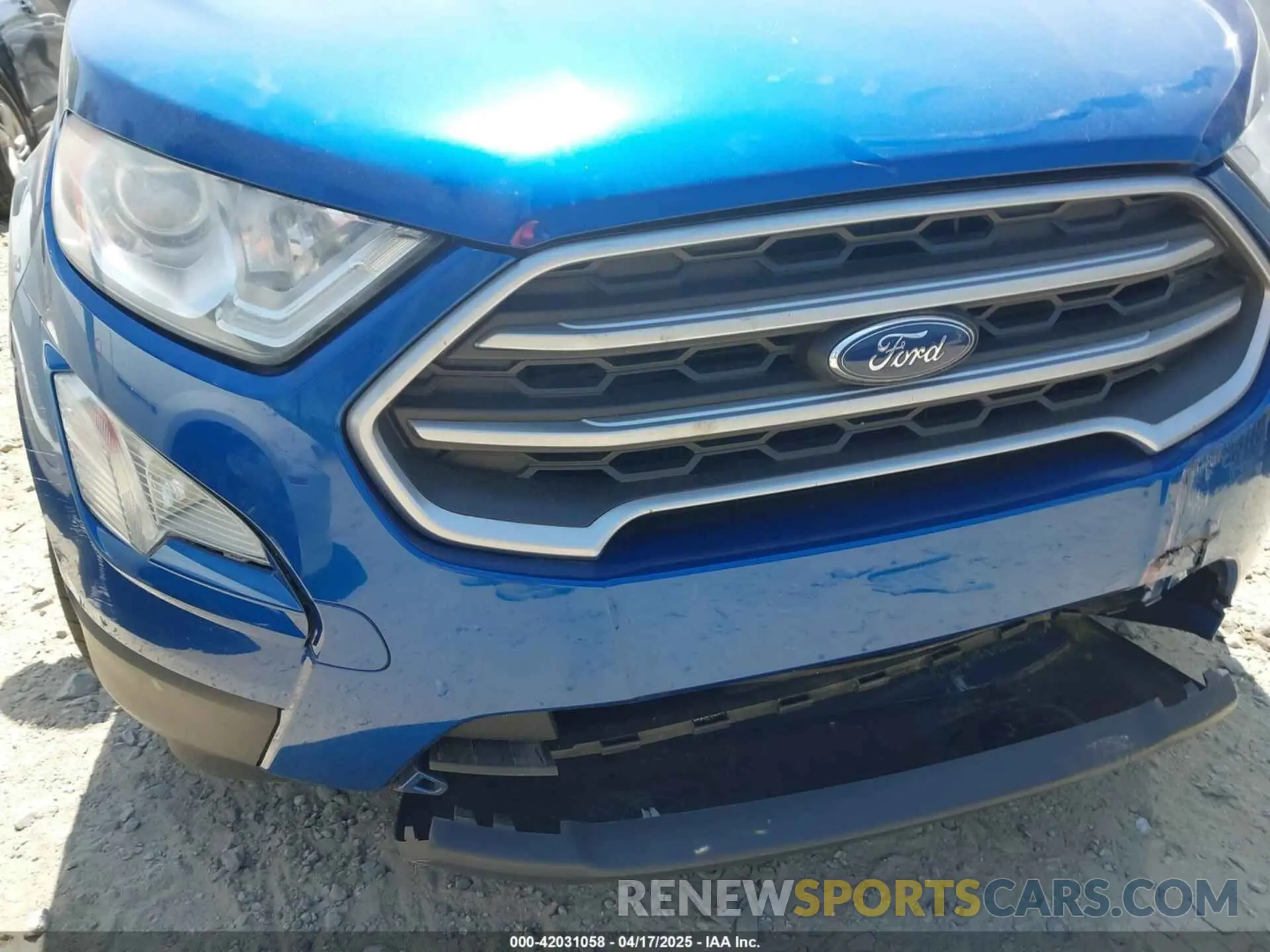 18 Photograph of a damaged car MAJ3S2GE9LC311360 FORD ECOSPORT 2020