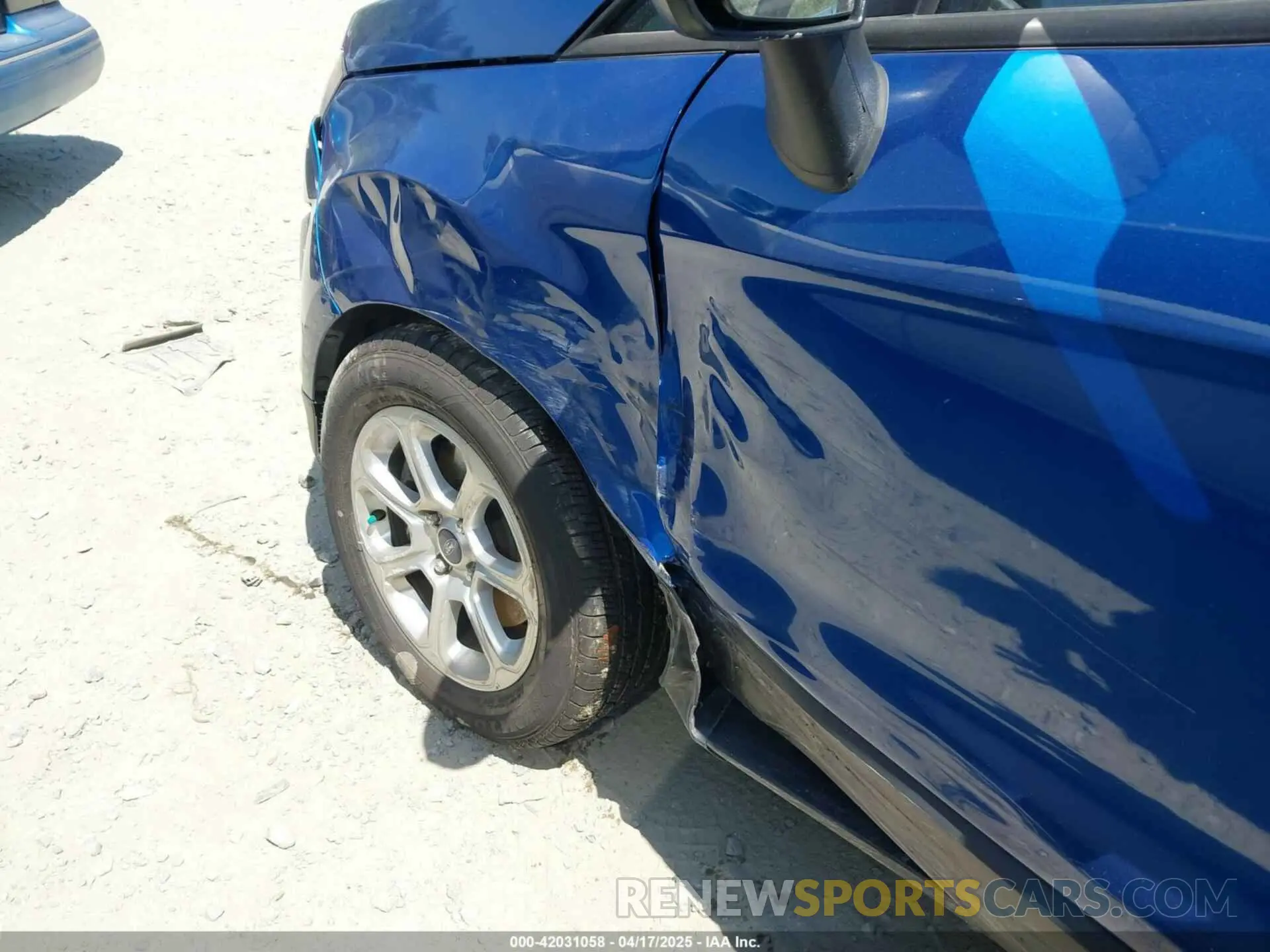 6 Photograph of a damaged car MAJ3S2GE9LC311360 FORD ECOSPORT 2020