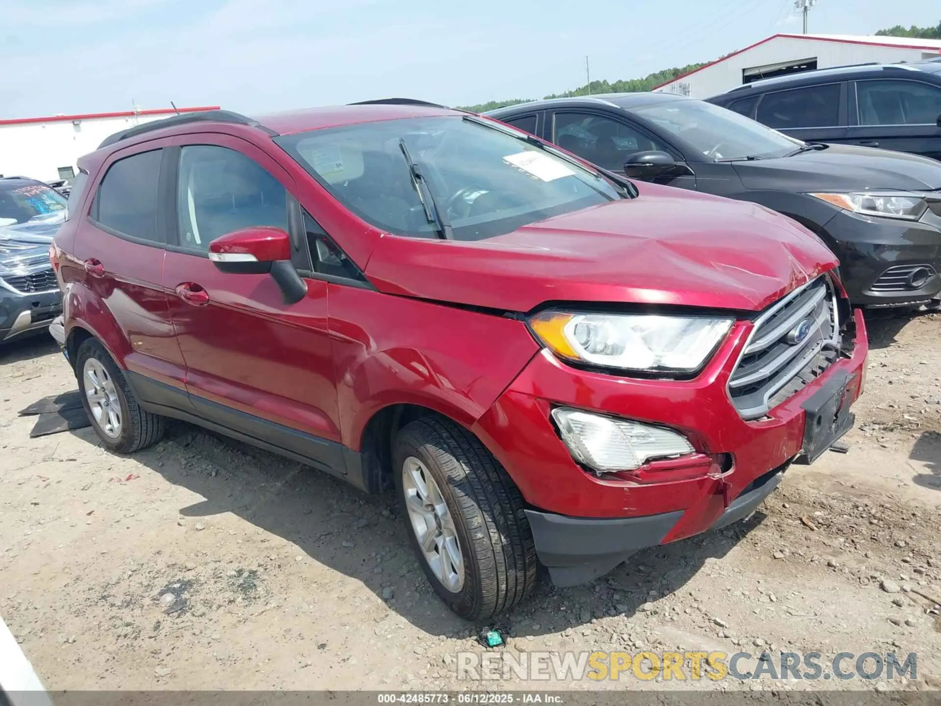 1 Photograph of a damaged car MAJ3S2GE9LC321872 FORD ECOSPORT 2020