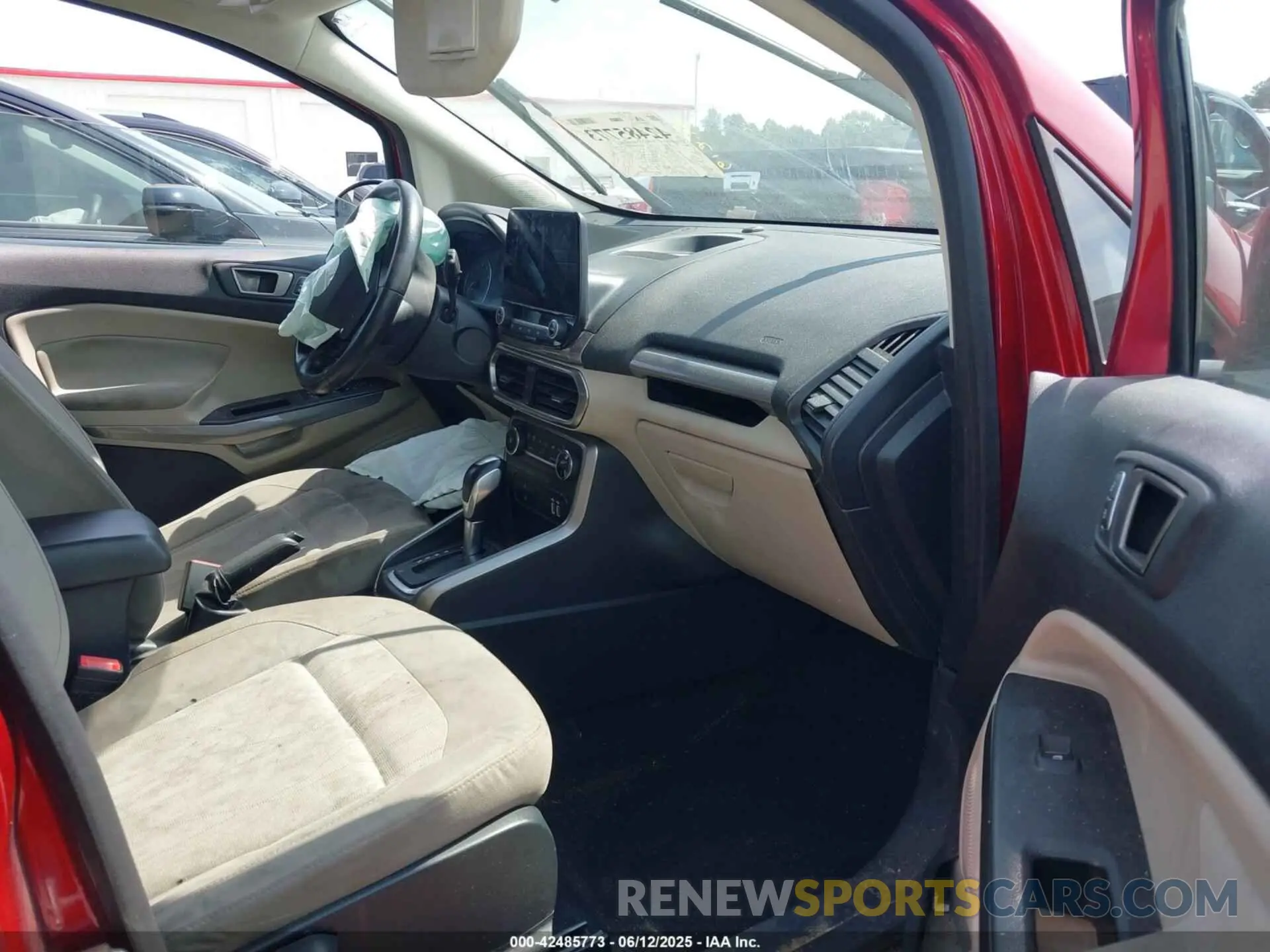 5 Photograph of a damaged car MAJ3S2GE9LC321872 FORD ECOSPORT 2020