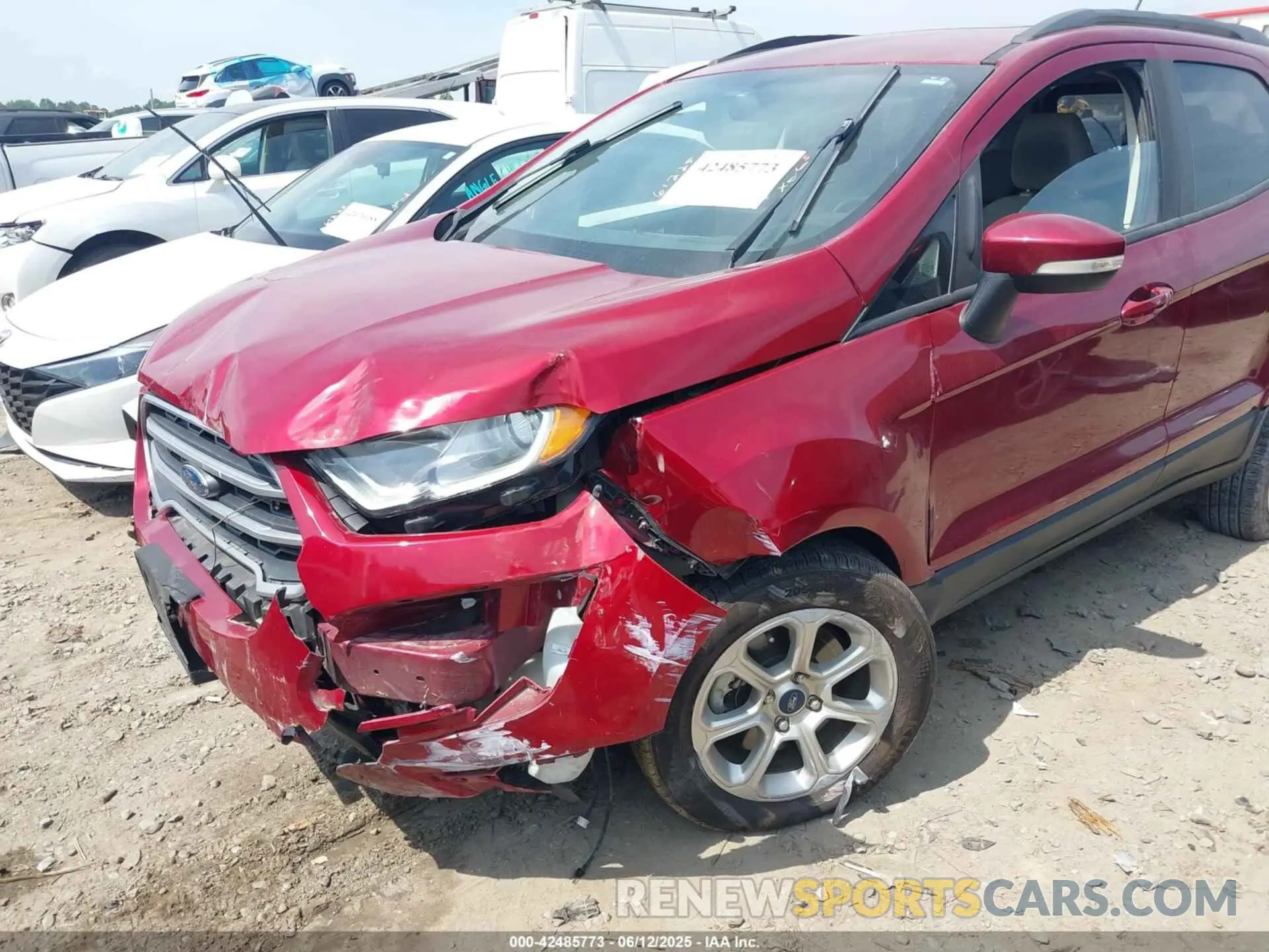 6 Photograph of a damaged car MAJ3S2GE9LC321872 FORD ECOSPORT 2020