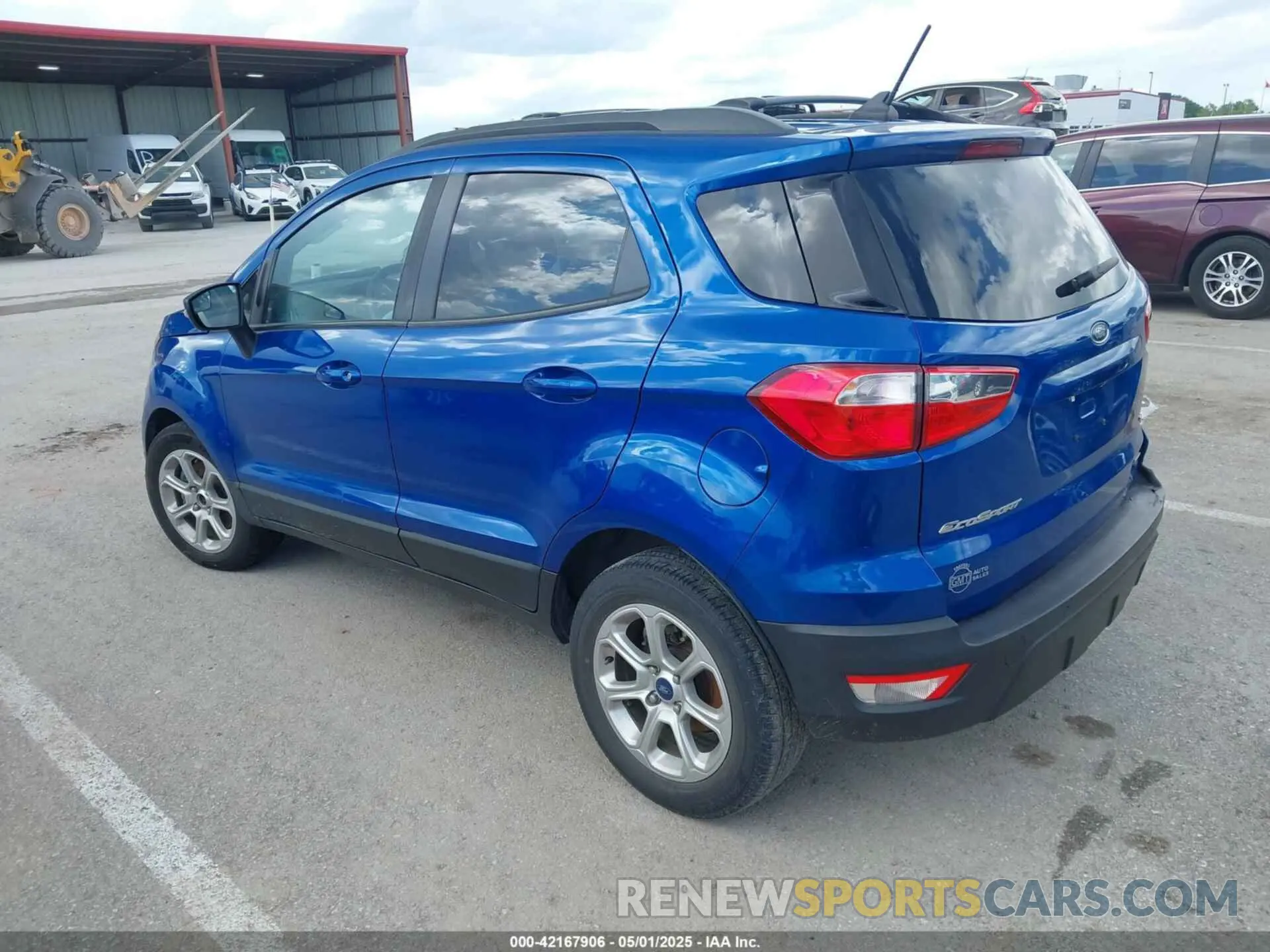 3 Photograph of a damaged car MAJ3S2GE9LC326571 FORD ECOSPORT 2020