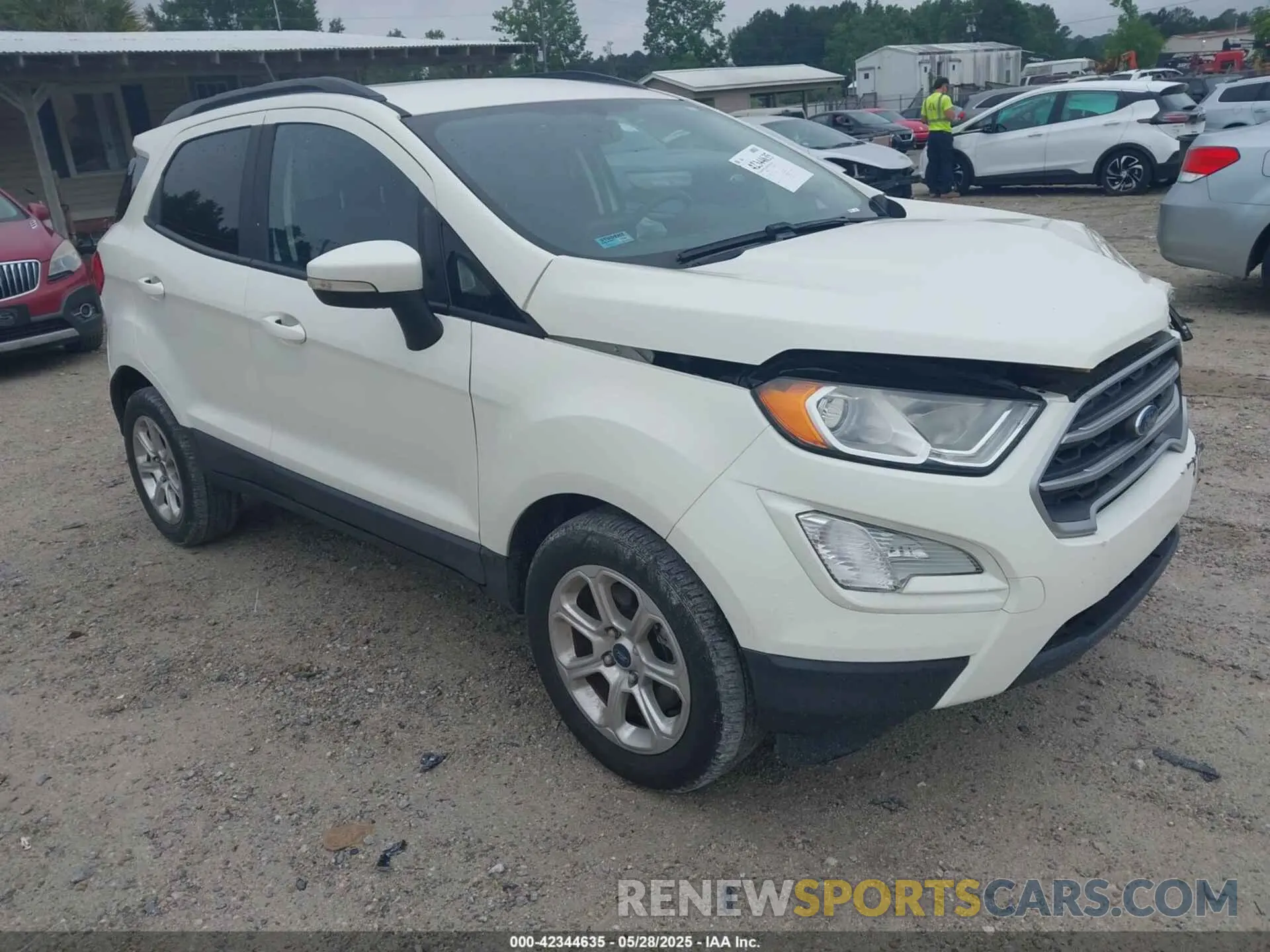1 Photograph of a damaged car MAJ3S2GE9LC328210 FORD ECOSPORT 2020