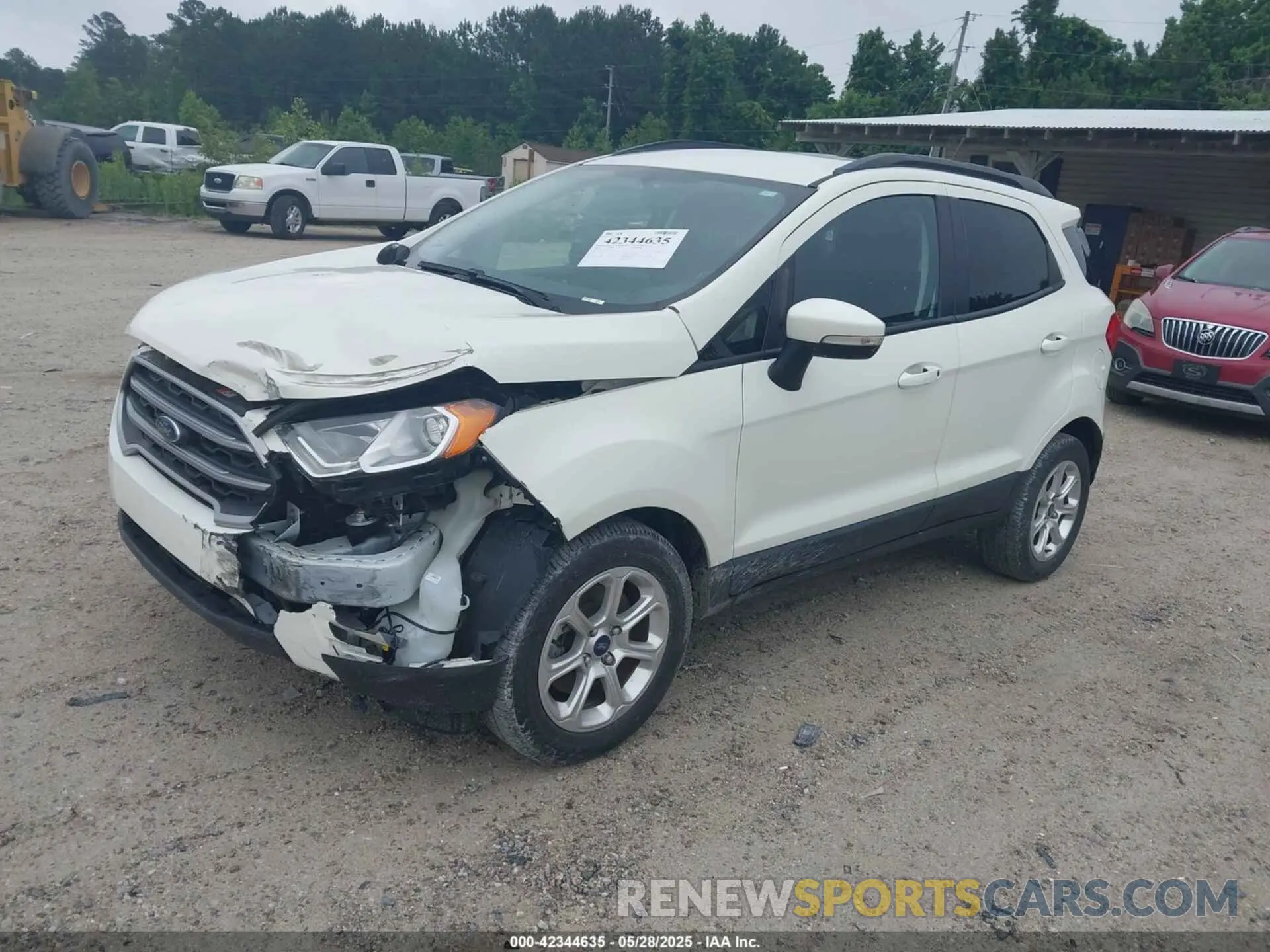 2 Photograph of a damaged car MAJ3S2GE9LC328210 FORD ECOSPORT 2020