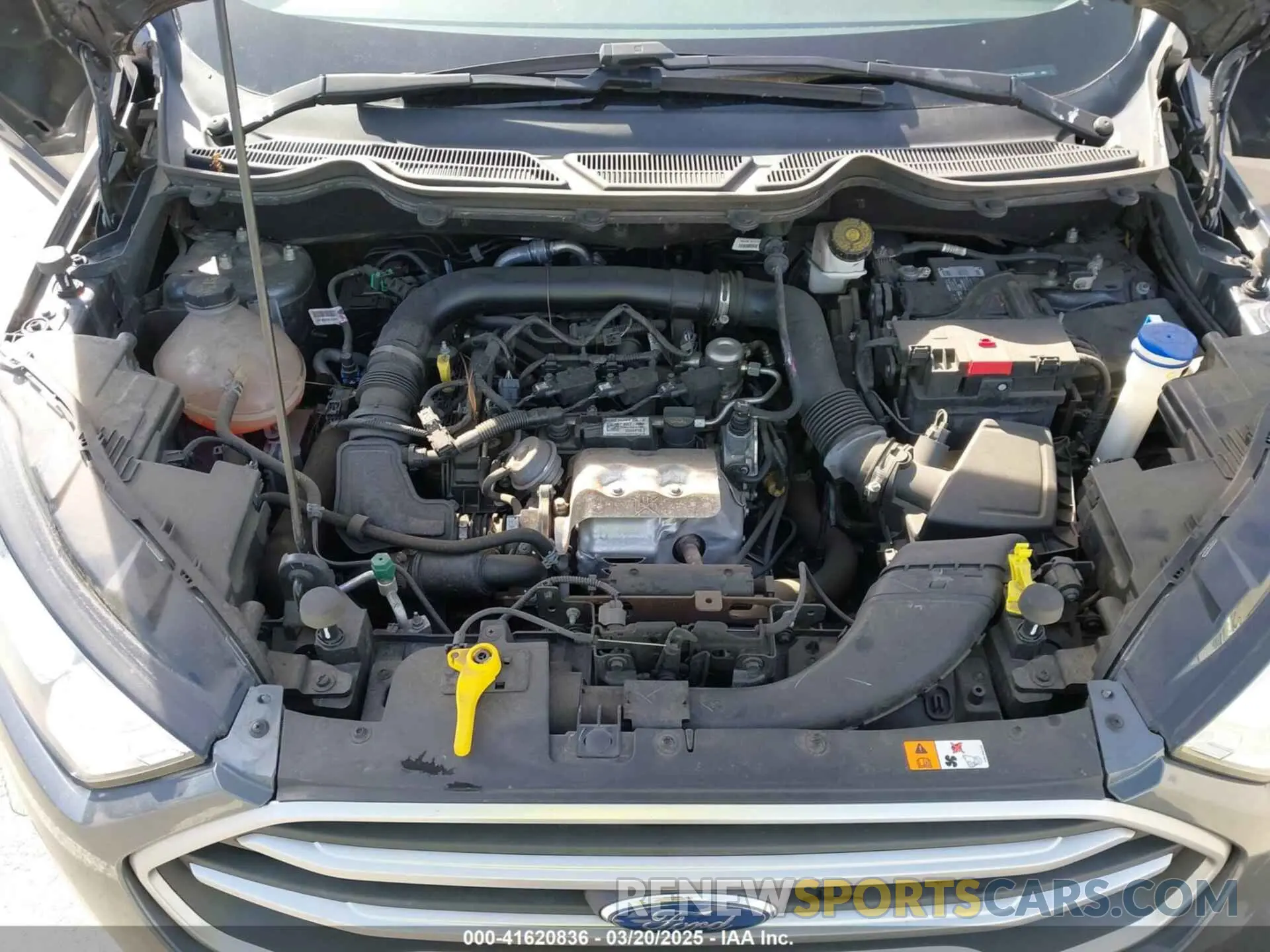 10 Photograph of a damaged car MAJ3S2GE9LC338946 FORD ECOSPORT 2020