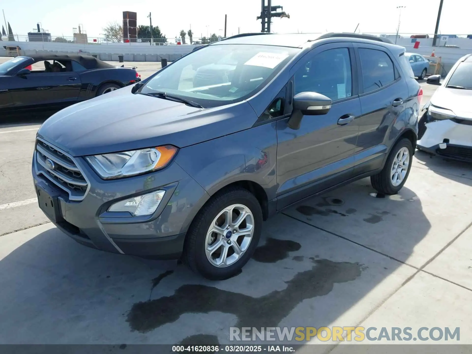 2 Photograph of a damaged car MAJ3S2GE9LC338946 FORD ECOSPORT 2020