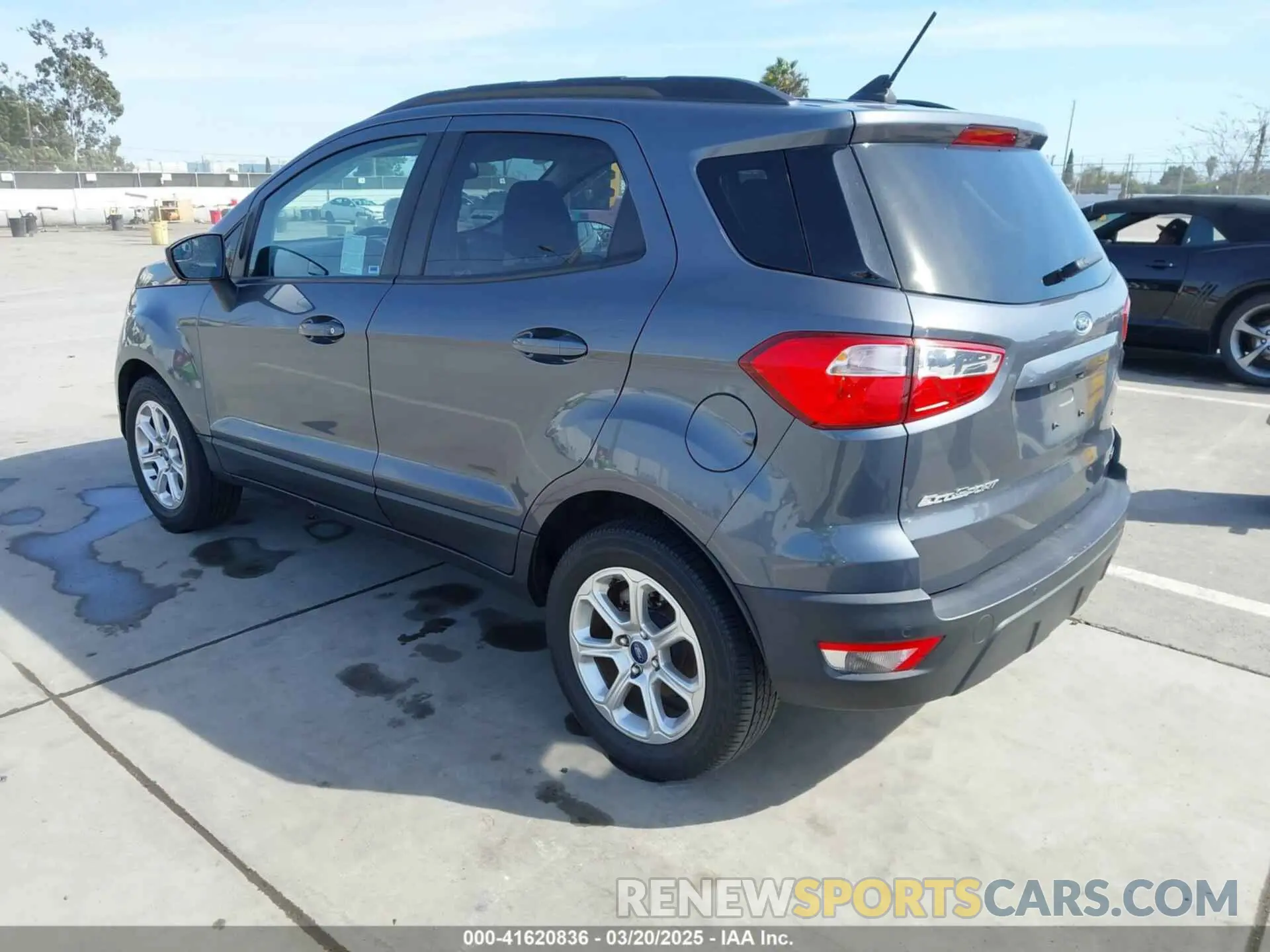 3 Photograph of a damaged car MAJ3S2GE9LC338946 FORD ECOSPORT 2020