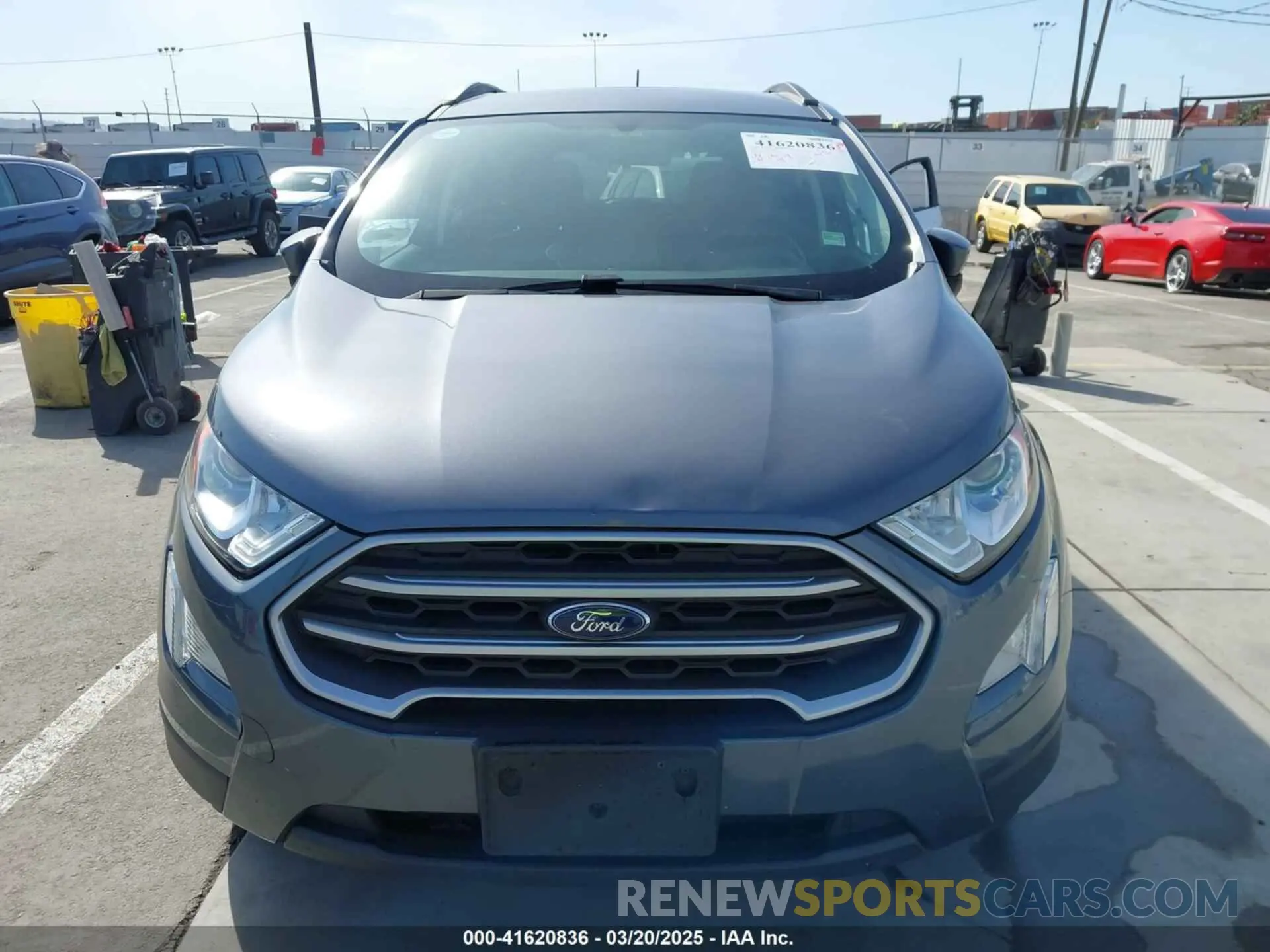 6 Photograph of a damaged car MAJ3S2GE9LC338946 FORD ECOSPORT 2020