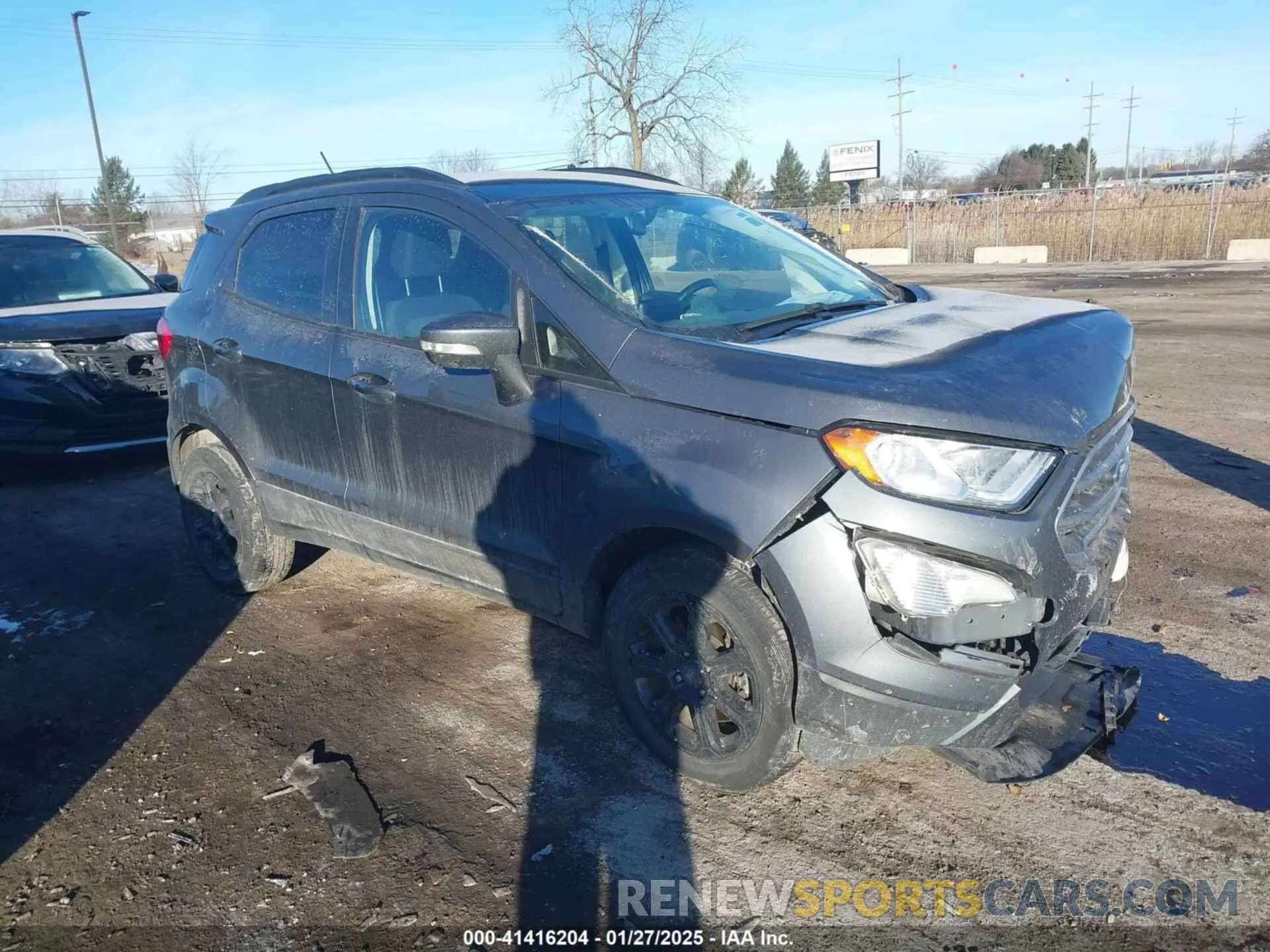 1 Photograph of a damaged car MAJ3S2GE9LC354564 FORD ECOSPORT 2020