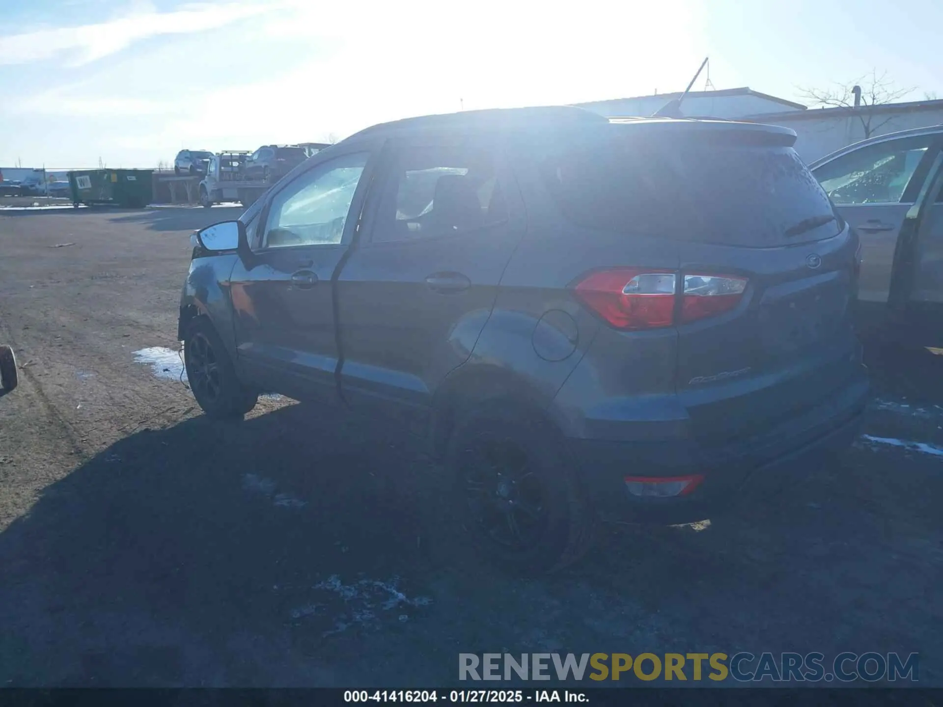 3 Photograph of a damaged car MAJ3S2GE9LC354564 FORD ECOSPORT 2020