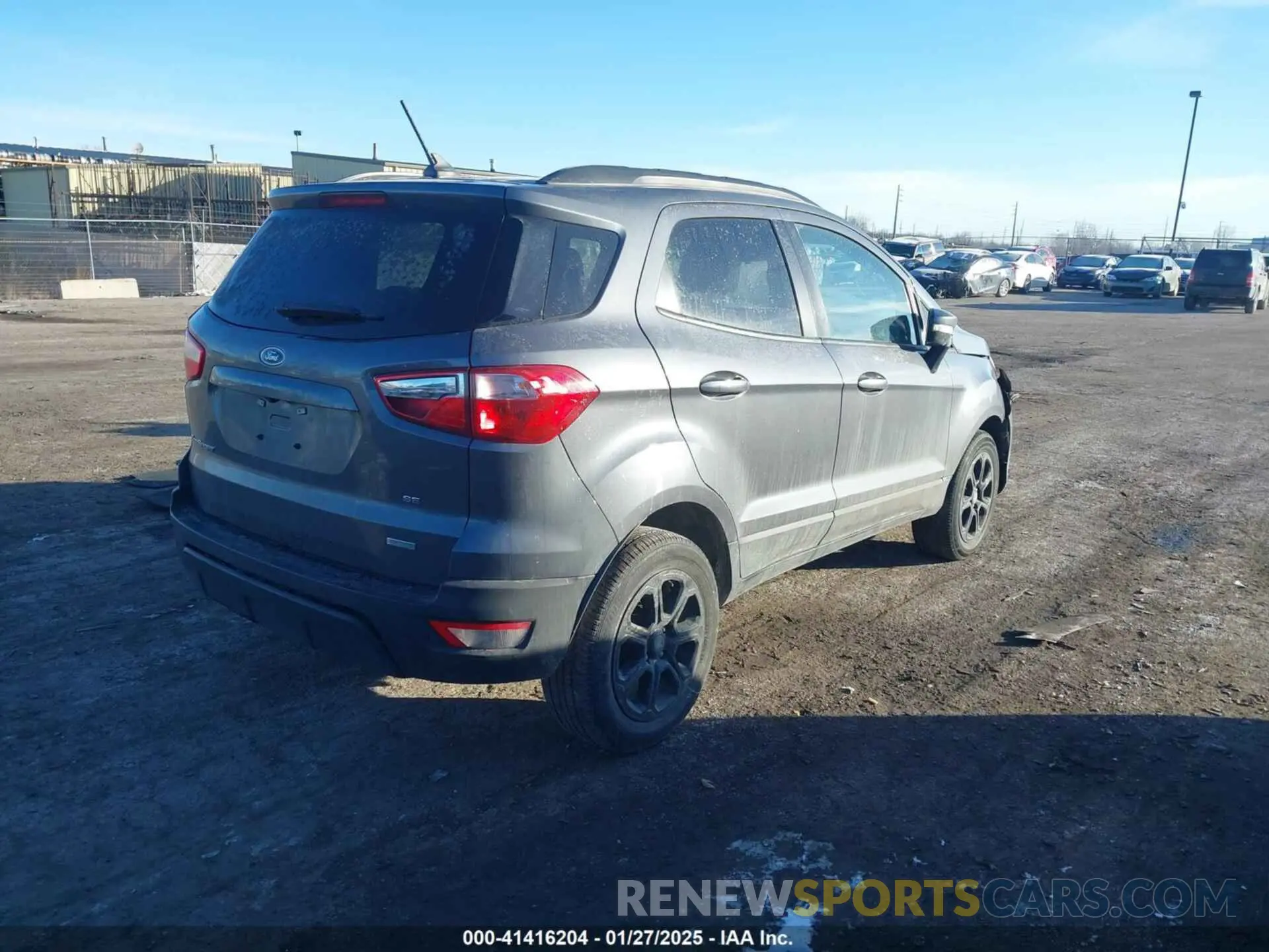 4 Photograph of a damaged car MAJ3S2GE9LC354564 FORD ECOSPORT 2020