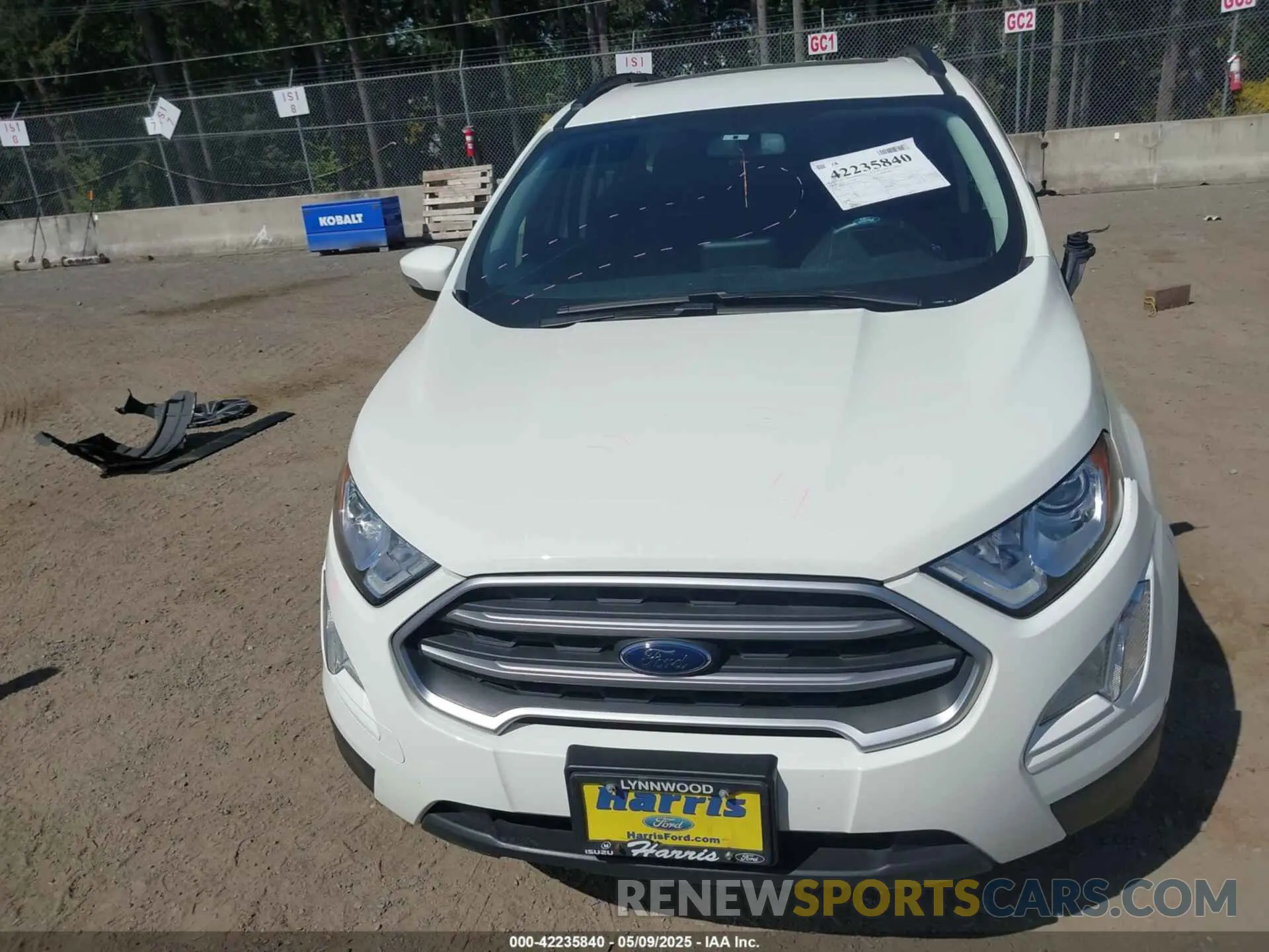 13 Photograph of a damaged car MAJ3S2GE9LC370618 FORD ECOSPORT 2020