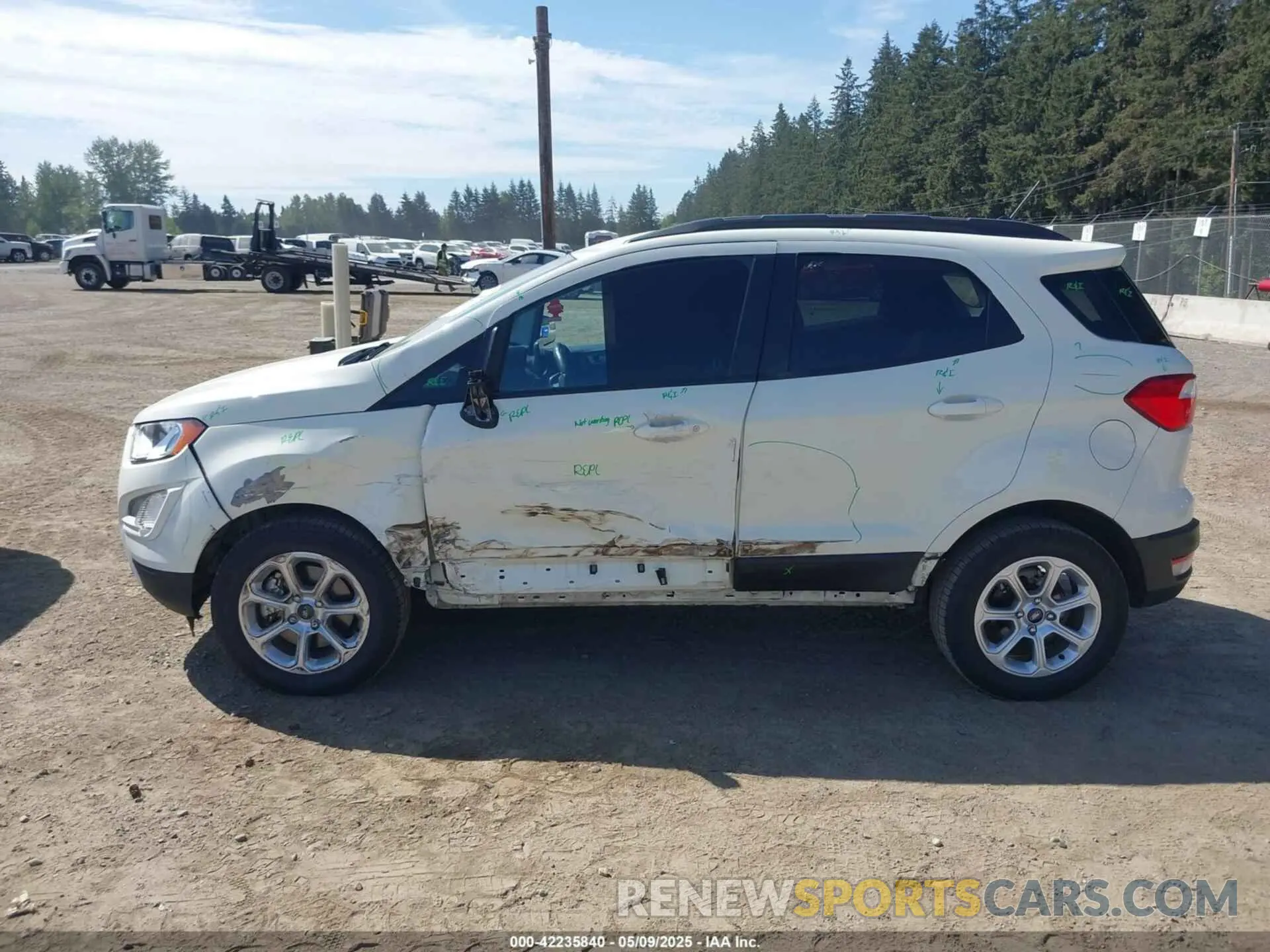 15 Photograph of a damaged car MAJ3S2GE9LC370618 FORD ECOSPORT 2020