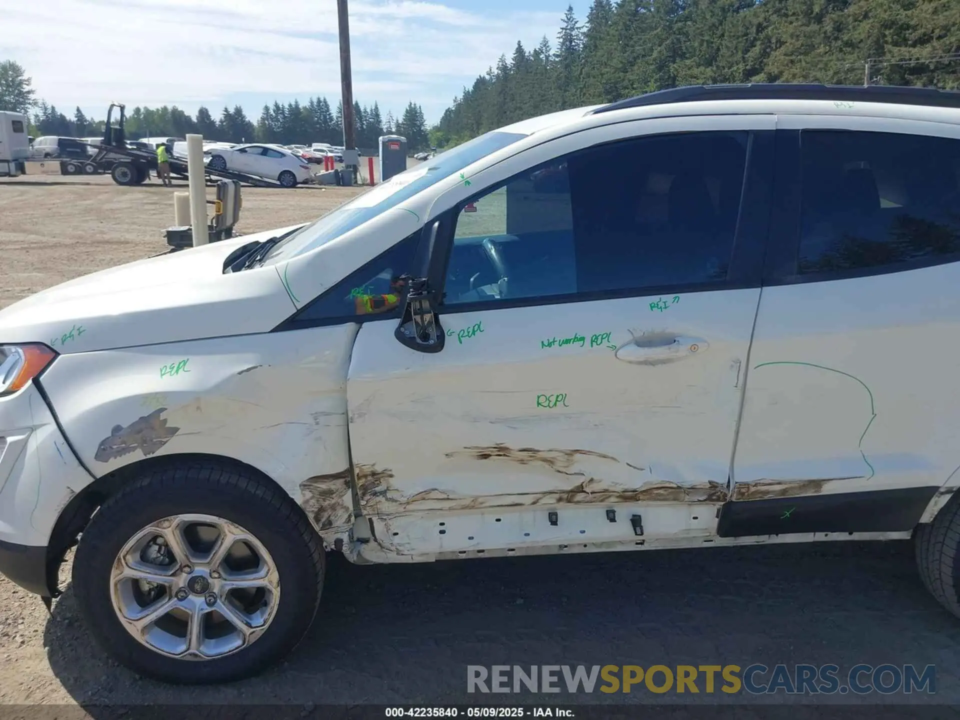 6 Photograph of a damaged car MAJ3S2GE9LC370618 FORD ECOSPORT 2020