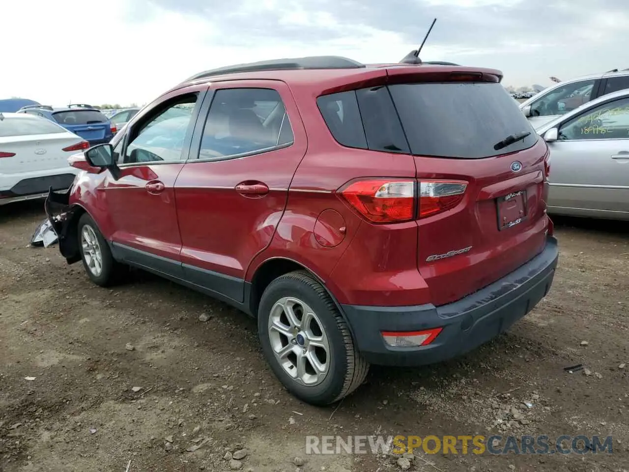 2 Photograph of a damaged car MAJ3S2GEXLC317653 FORD ECOSPORT 2020