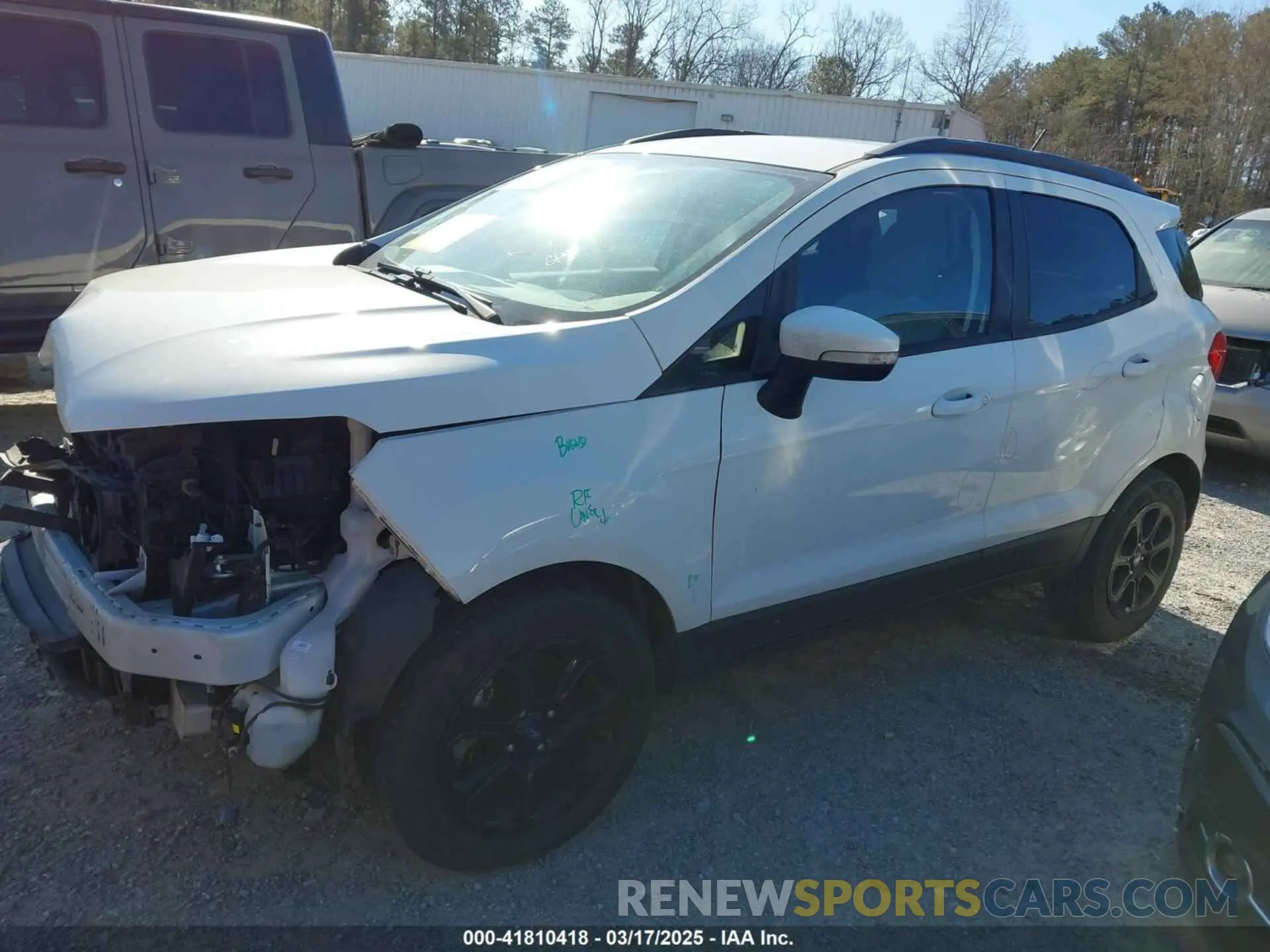 14 Photograph of a damaged car MAJ3S2GEXLC330158 FORD ECOSPORT 2020