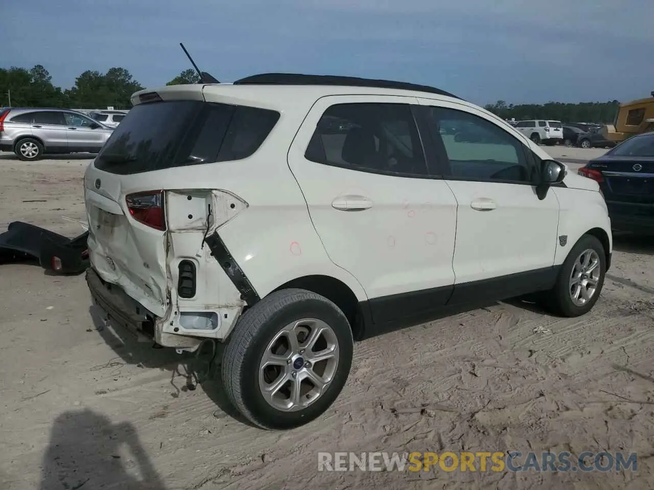 3 Photograph of a damaged car MAJ3S2GEXLC333352 FORD ECOSPORT 2020