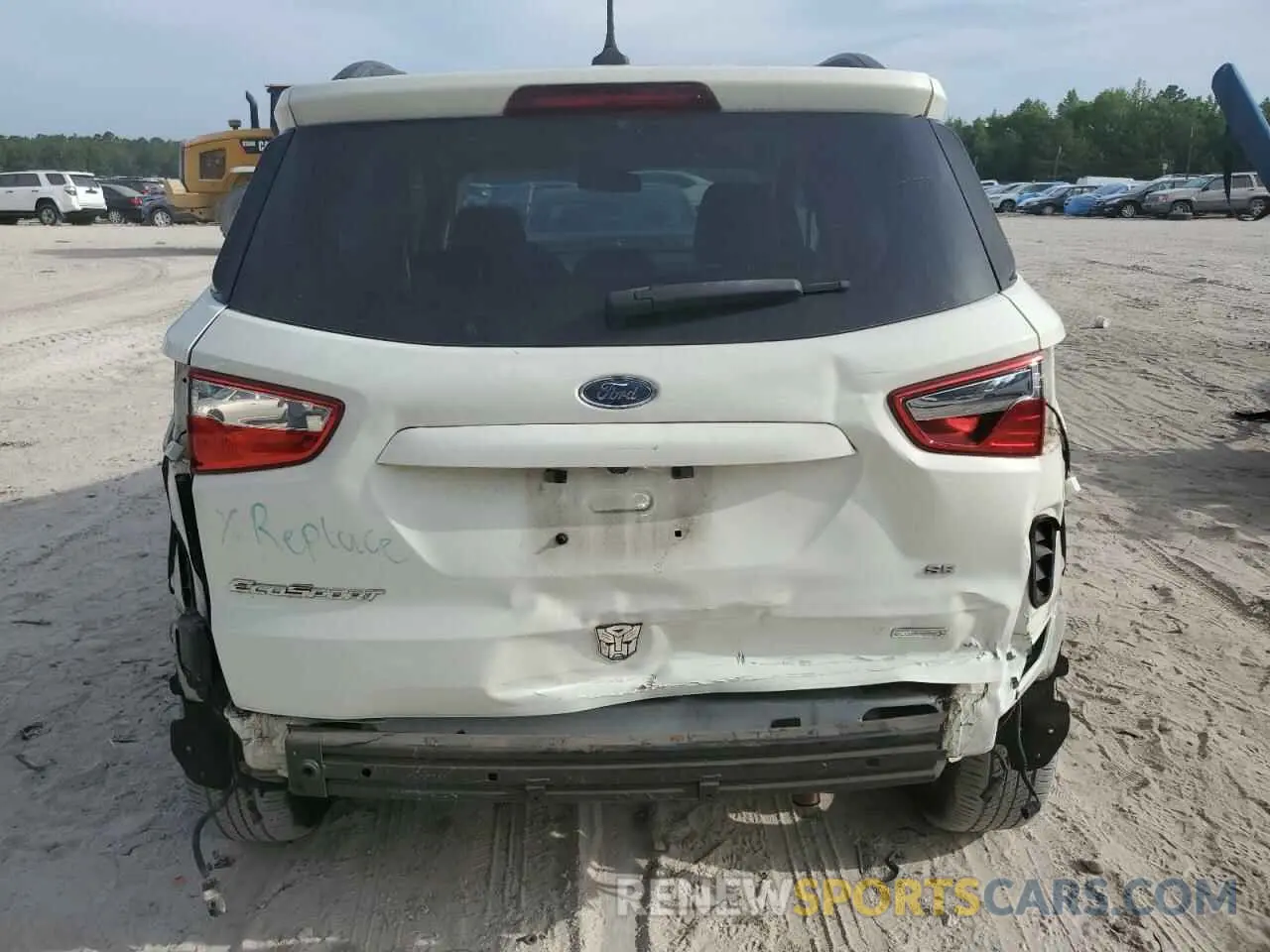 6 Photograph of a damaged car MAJ3S2GEXLC333352 FORD ECOSPORT 2020