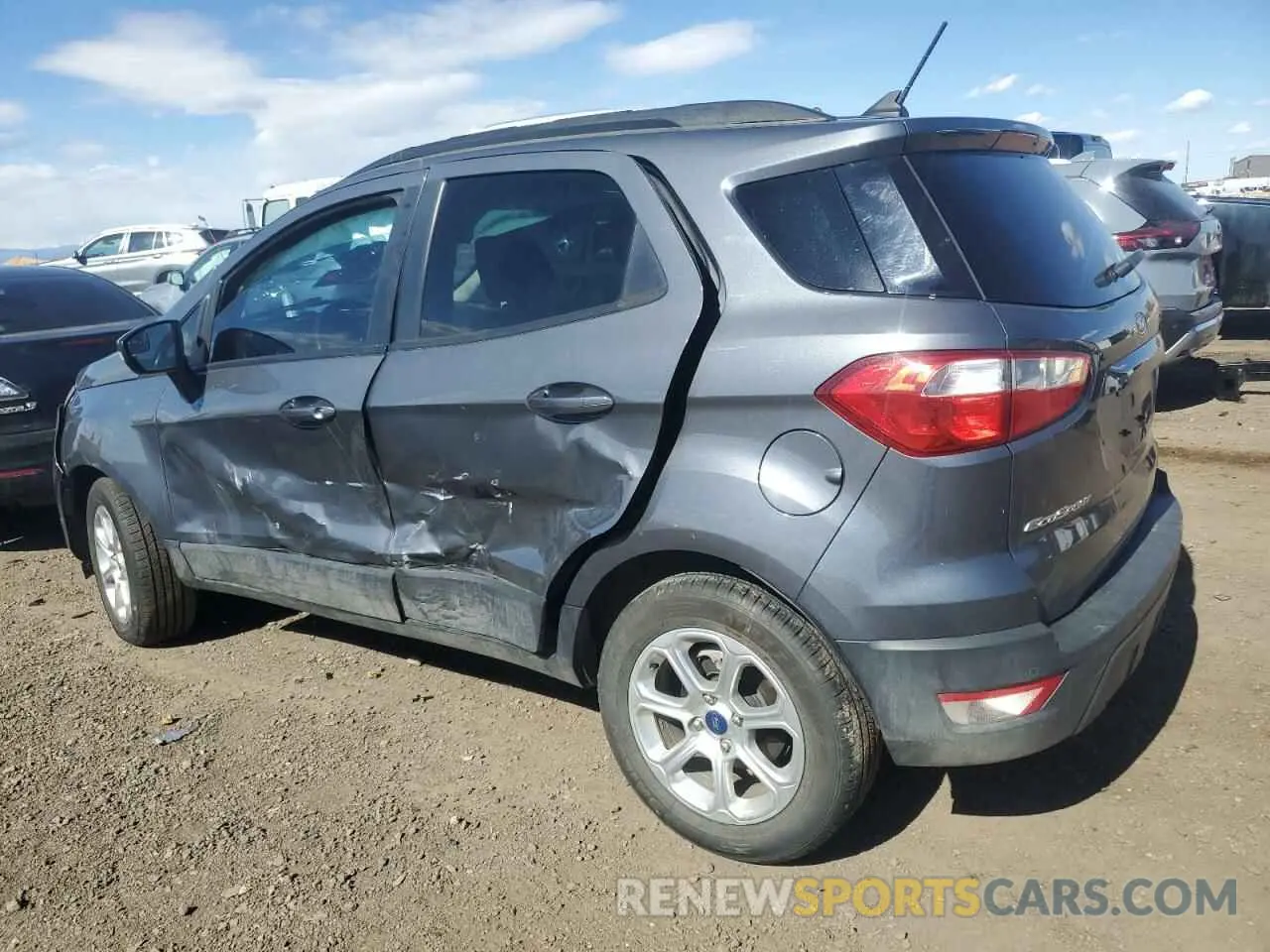 2 Photograph of a damaged car MAJ3S2GEXLC355478 FORD ECOSPORT 2020