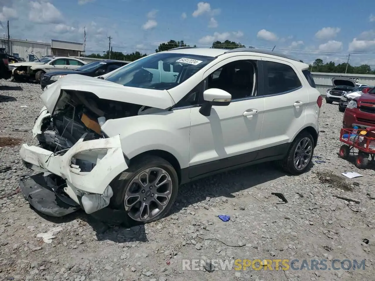 1 Photograph of a damaged car MAJ3S2KE0LC326658 FORD ECOSPORT 2020