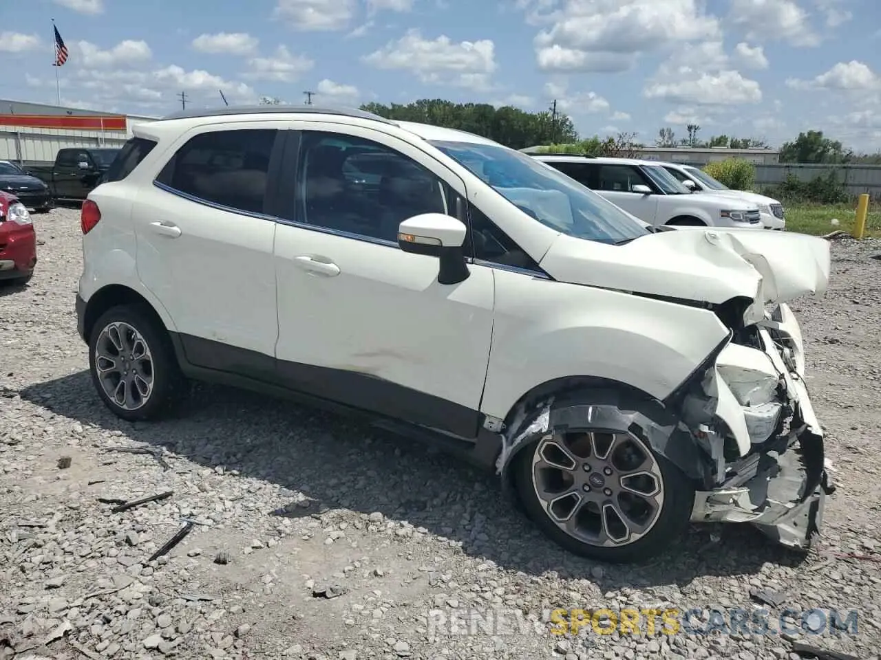 4 Photograph of a damaged car MAJ3S2KE0LC326658 FORD ECOSPORT 2020