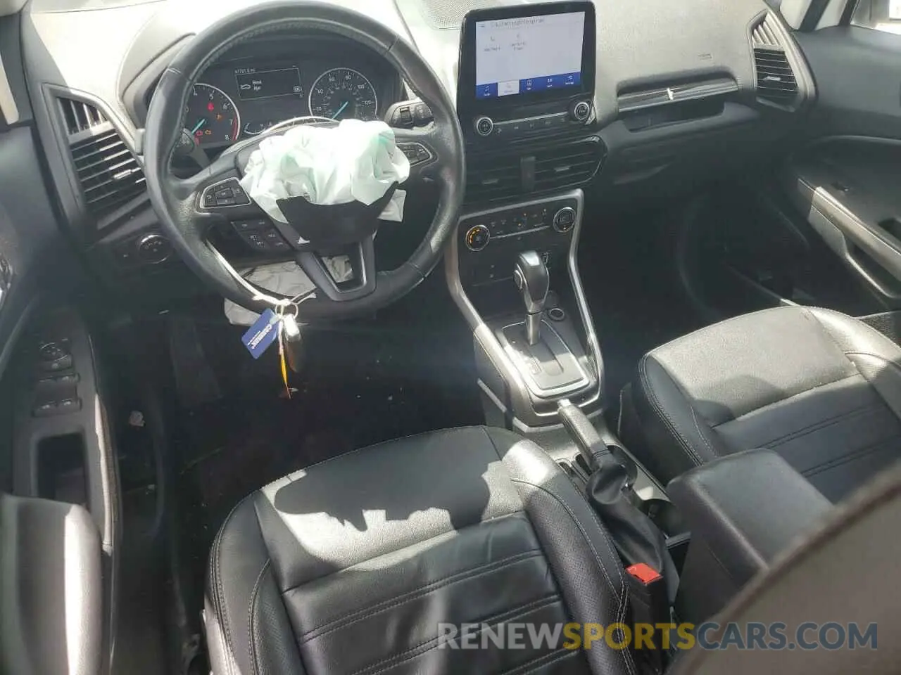 8 Photograph of a damaged car MAJ3S2KE0LC326658 FORD ECOSPORT 2020
