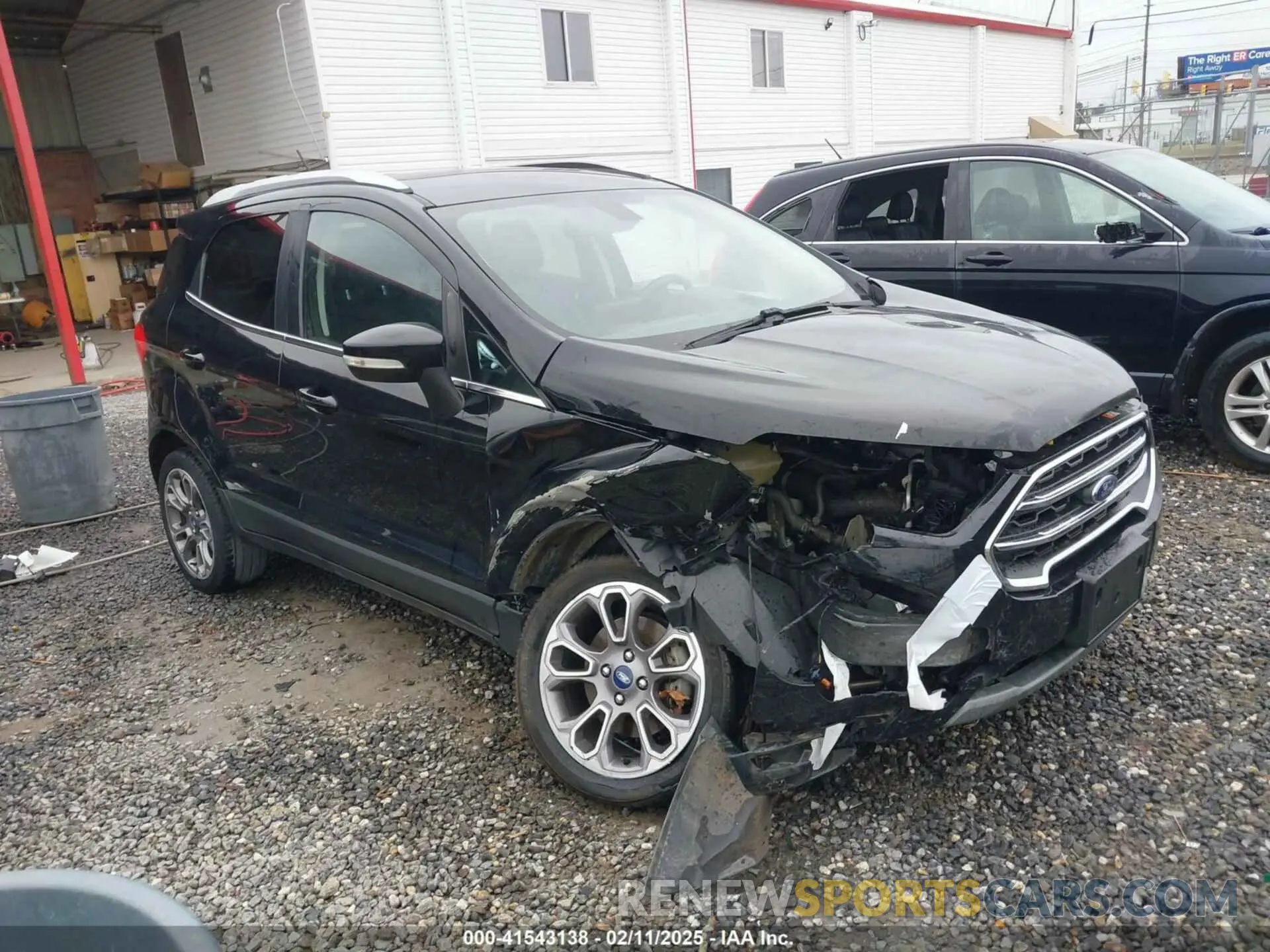 1 Photograph of a damaged car MAJ3S2KE0LC350099 FORD ECOSPORT 2020