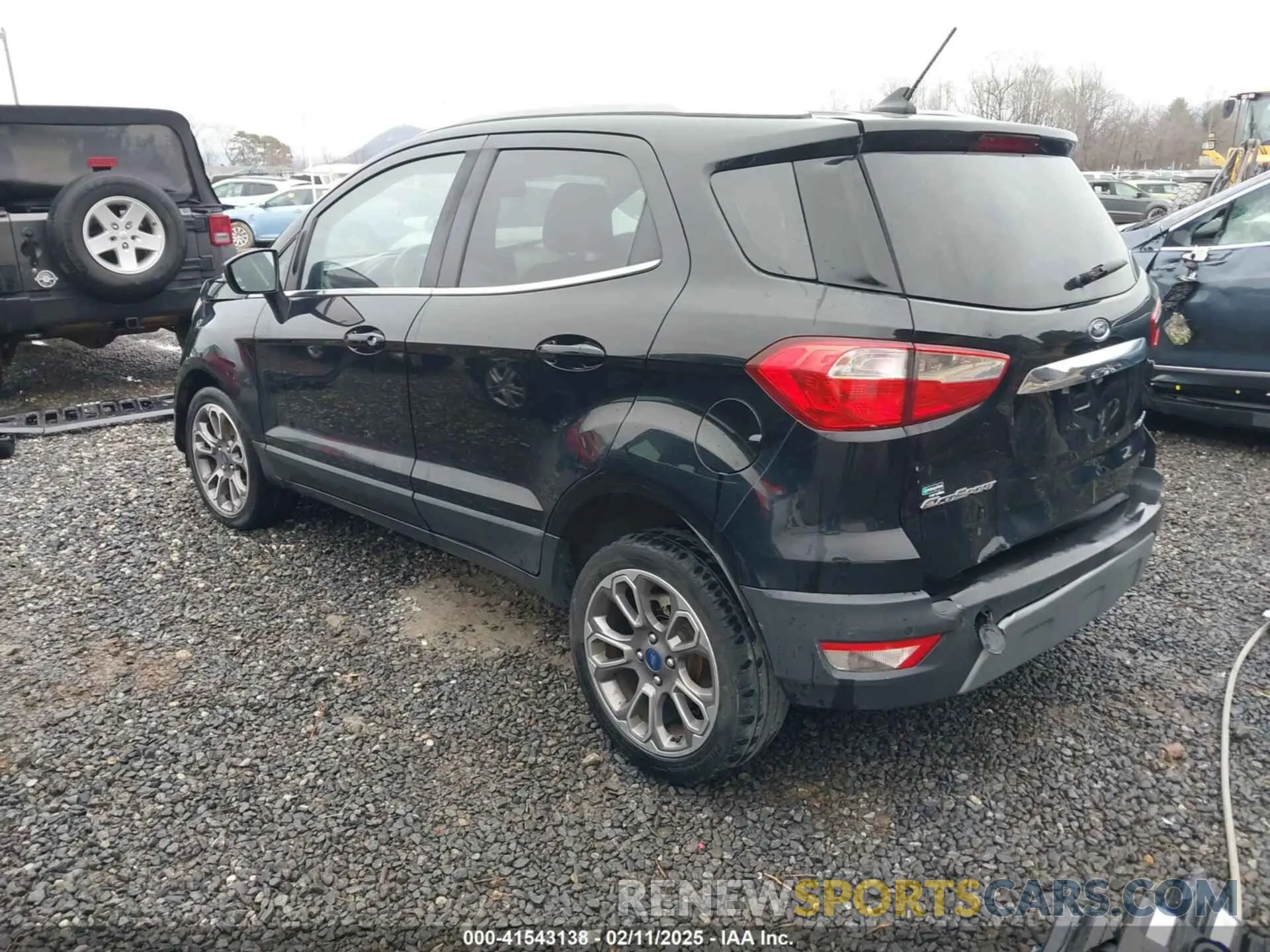3 Photograph of a damaged car MAJ3S2KE0LC350099 FORD ECOSPORT 2020