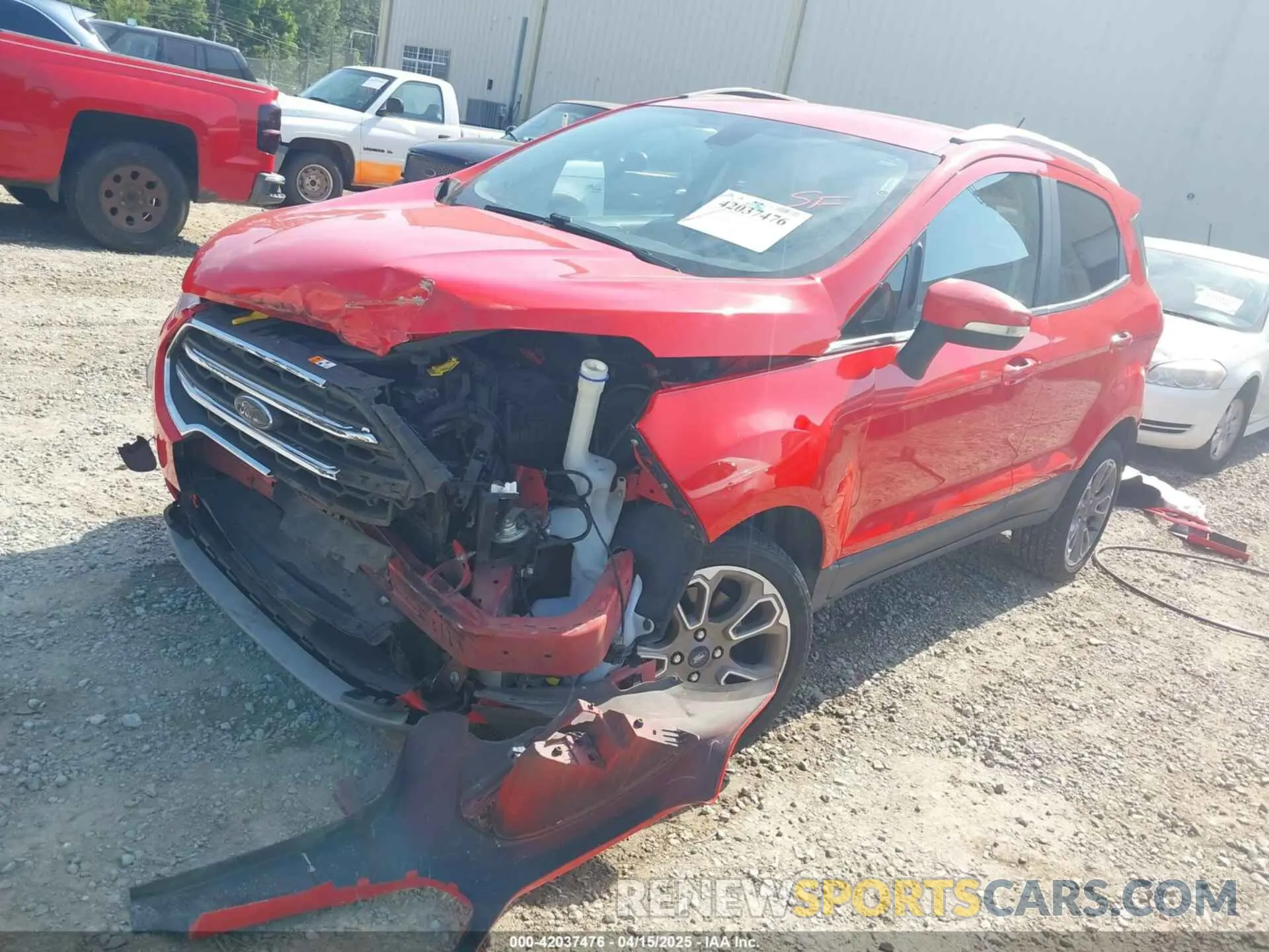 2 Photograph of a damaged car MAJ3S2KE2LC343672 FORD ECOSPORT 2020