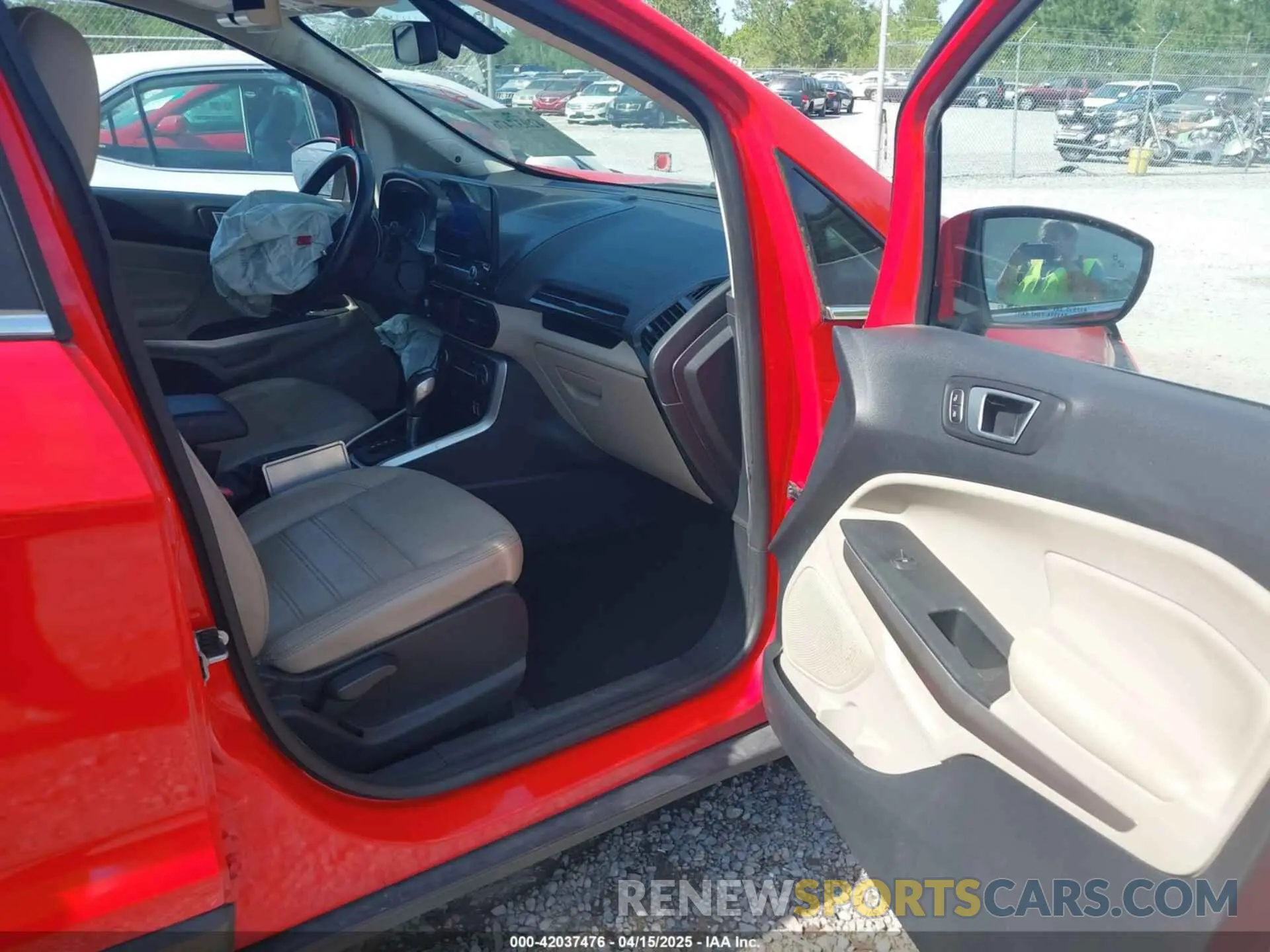 5 Photograph of a damaged car MAJ3S2KE2LC343672 FORD ECOSPORT 2020
