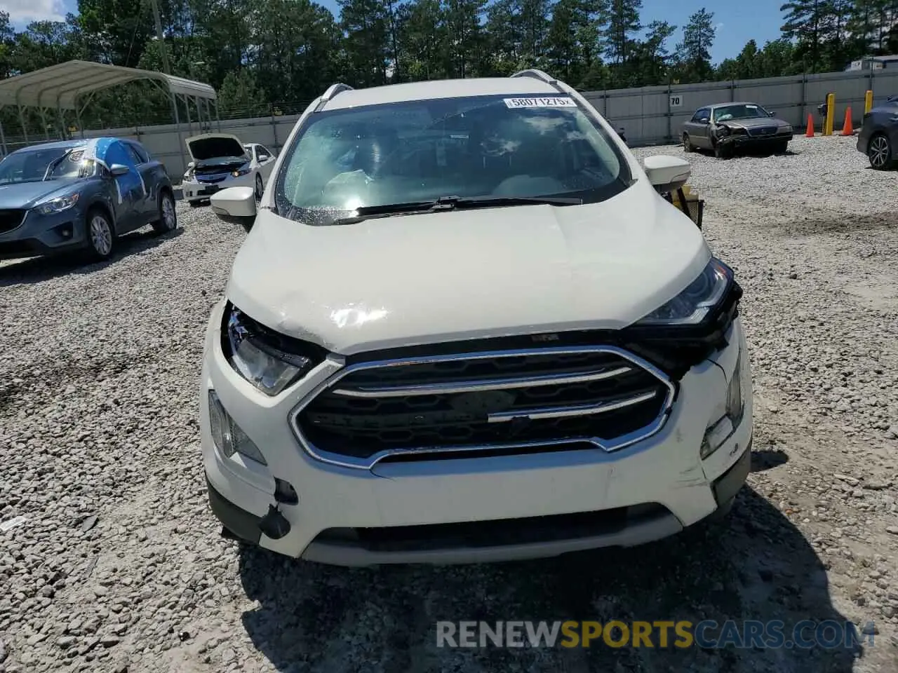5 Photograph of a damaged car MAJ3S2KE3LC321437 FORD ECOSPORT 2020