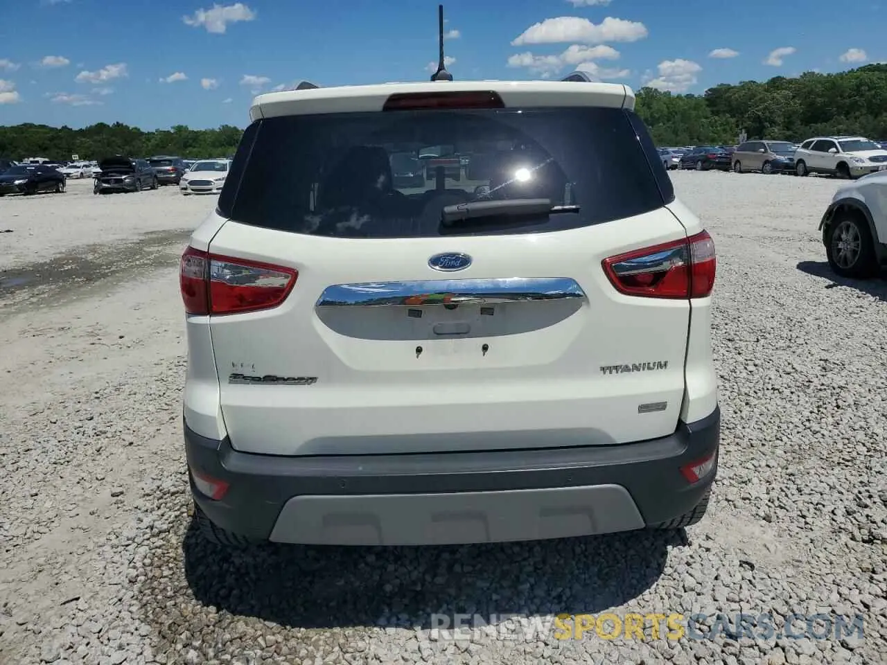 6 Photograph of a damaged car MAJ3S2KE3LC321437 FORD ECOSPORT 2020