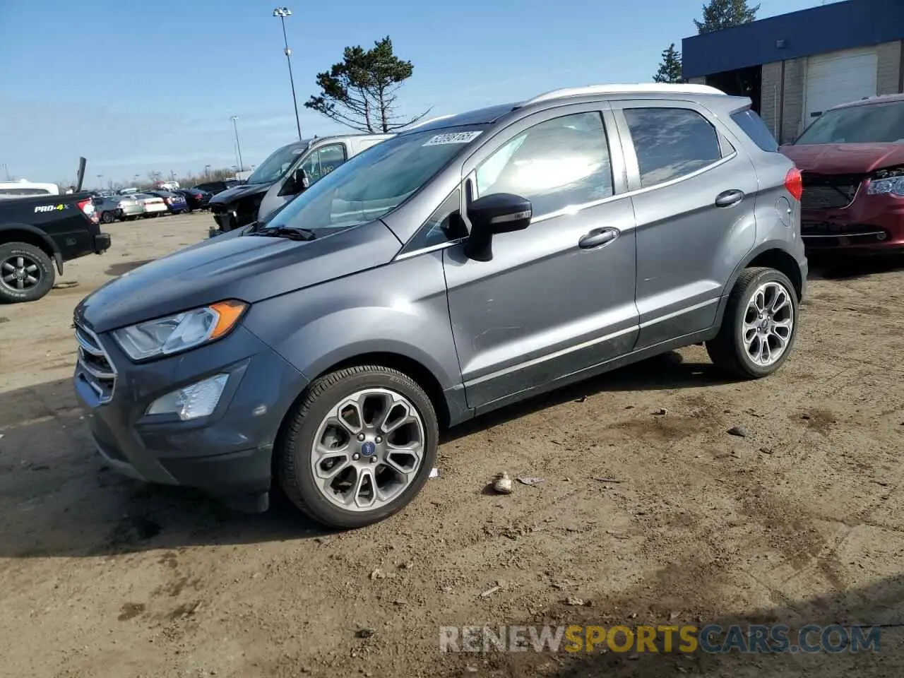 1 Photograph of a damaged car MAJ3S2KE4LC317994 FORD ECOSPORT 2020