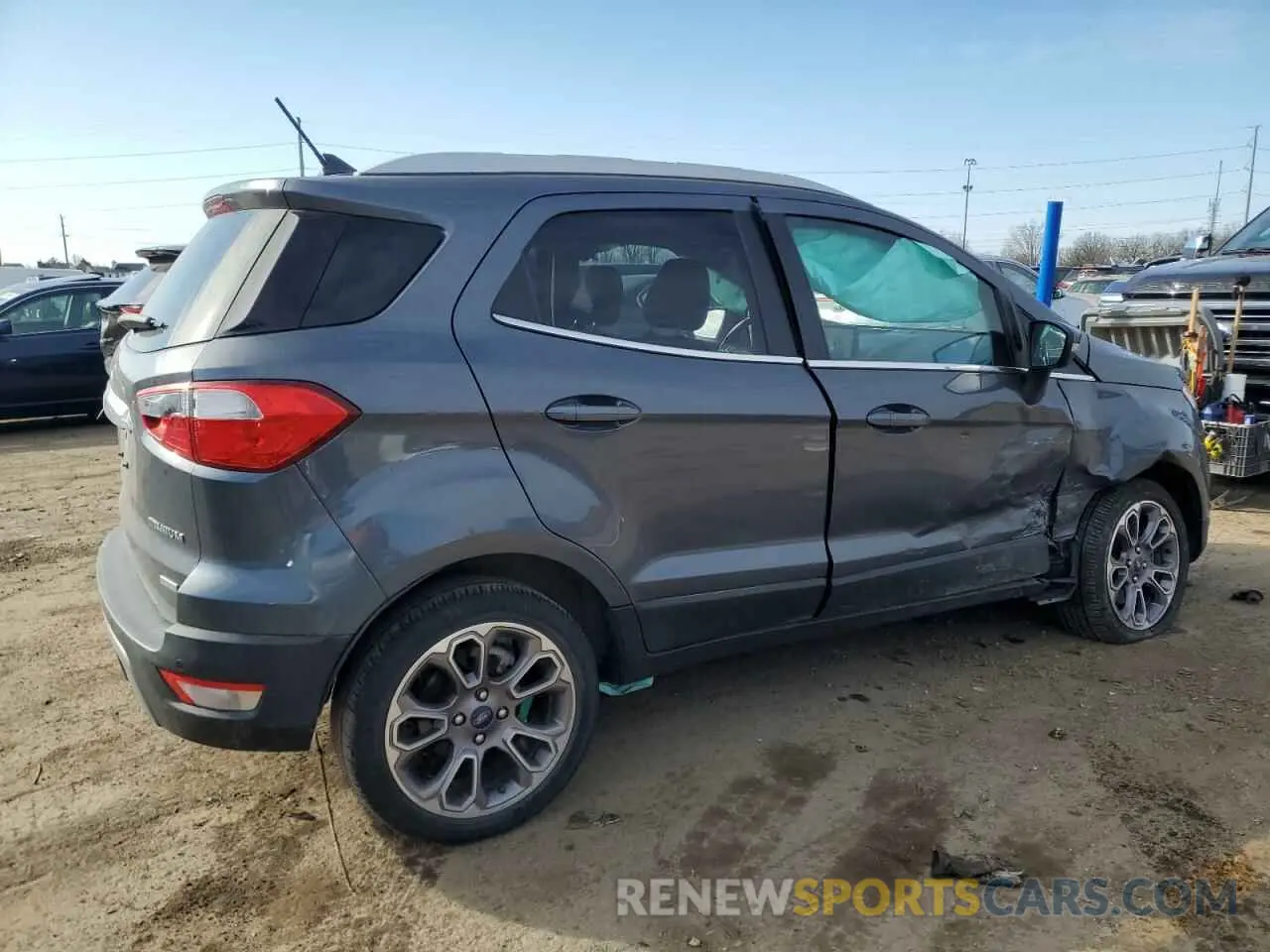 3 Photograph of a damaged car MAJ3S2KE4LC317994 FORD ECOSPORT 2020