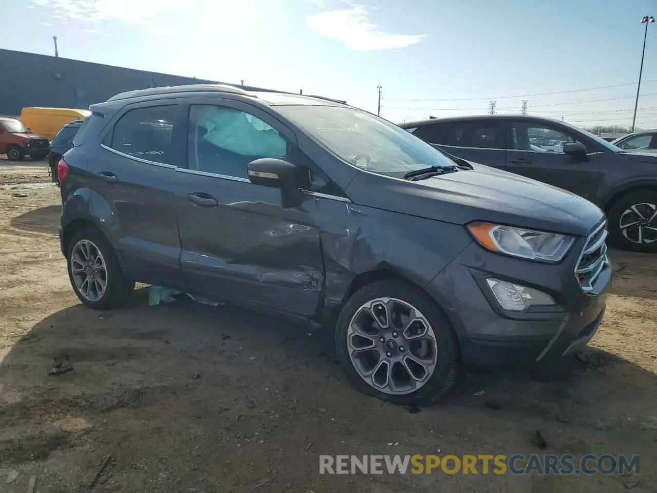 4 Photograph of a damaged car MAJ3S2KE4LC317994 FORD ECOSPORT 2020