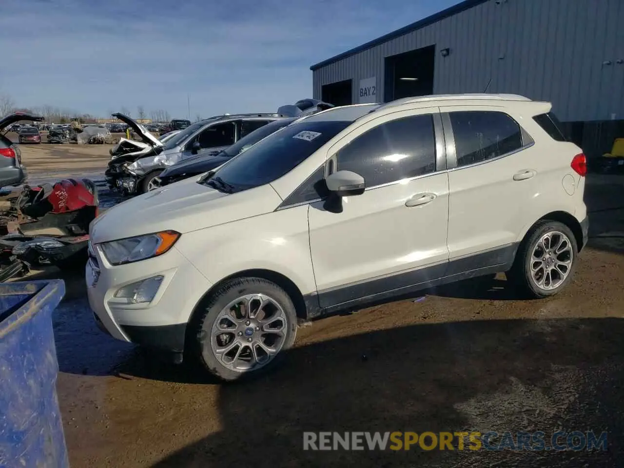 1 Photograph of a damaged car MAJ3S2KE4LC358092 FORD ECOSPORT 2020