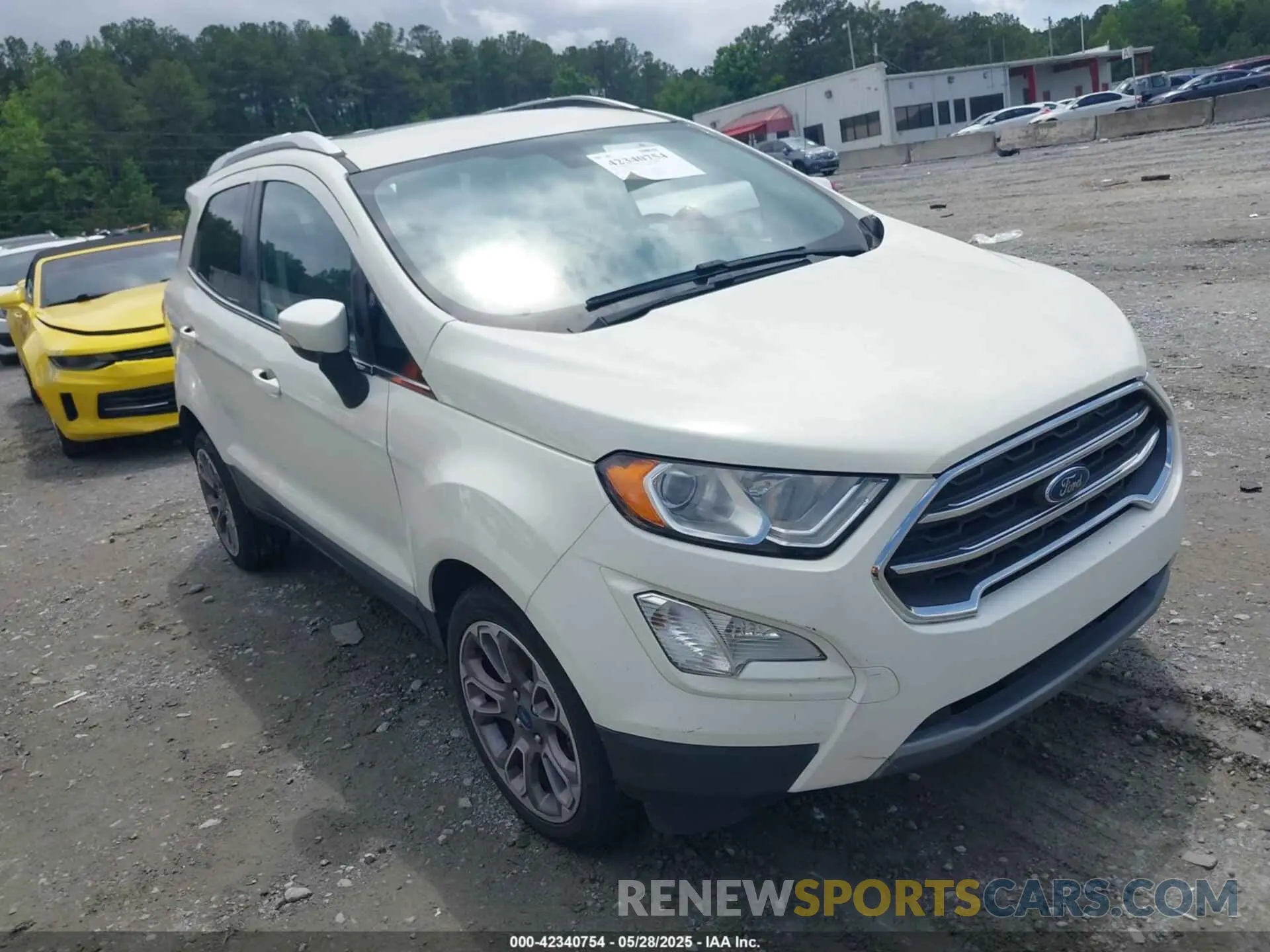 1 Photograph of a damaged car MAJ3S2KE5LC321424 FORD ECOSPORT 2020