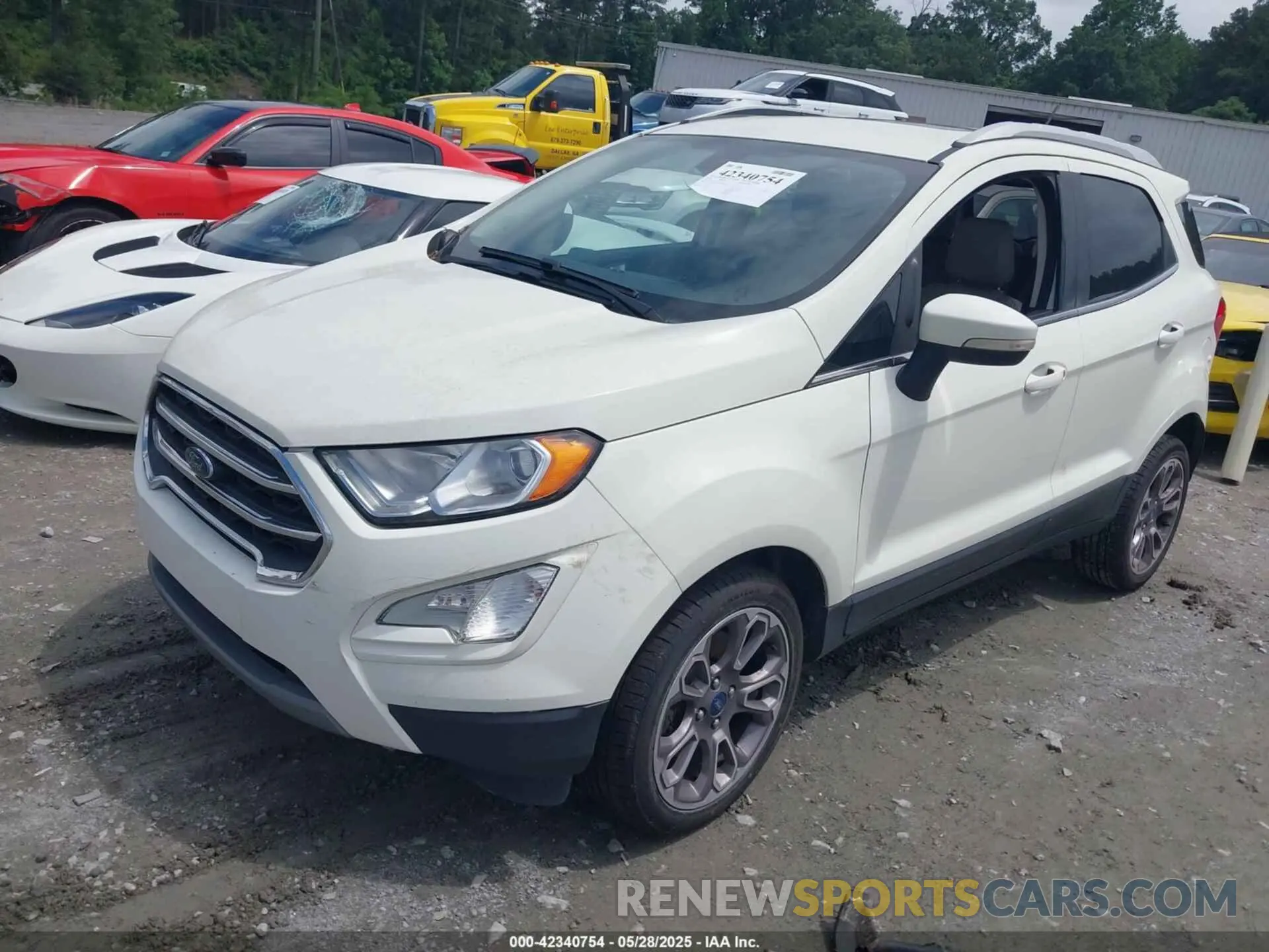 2 Photograph of a damaged car MAJ3S2KE5LC321424 FORD ECOSPORT 2020