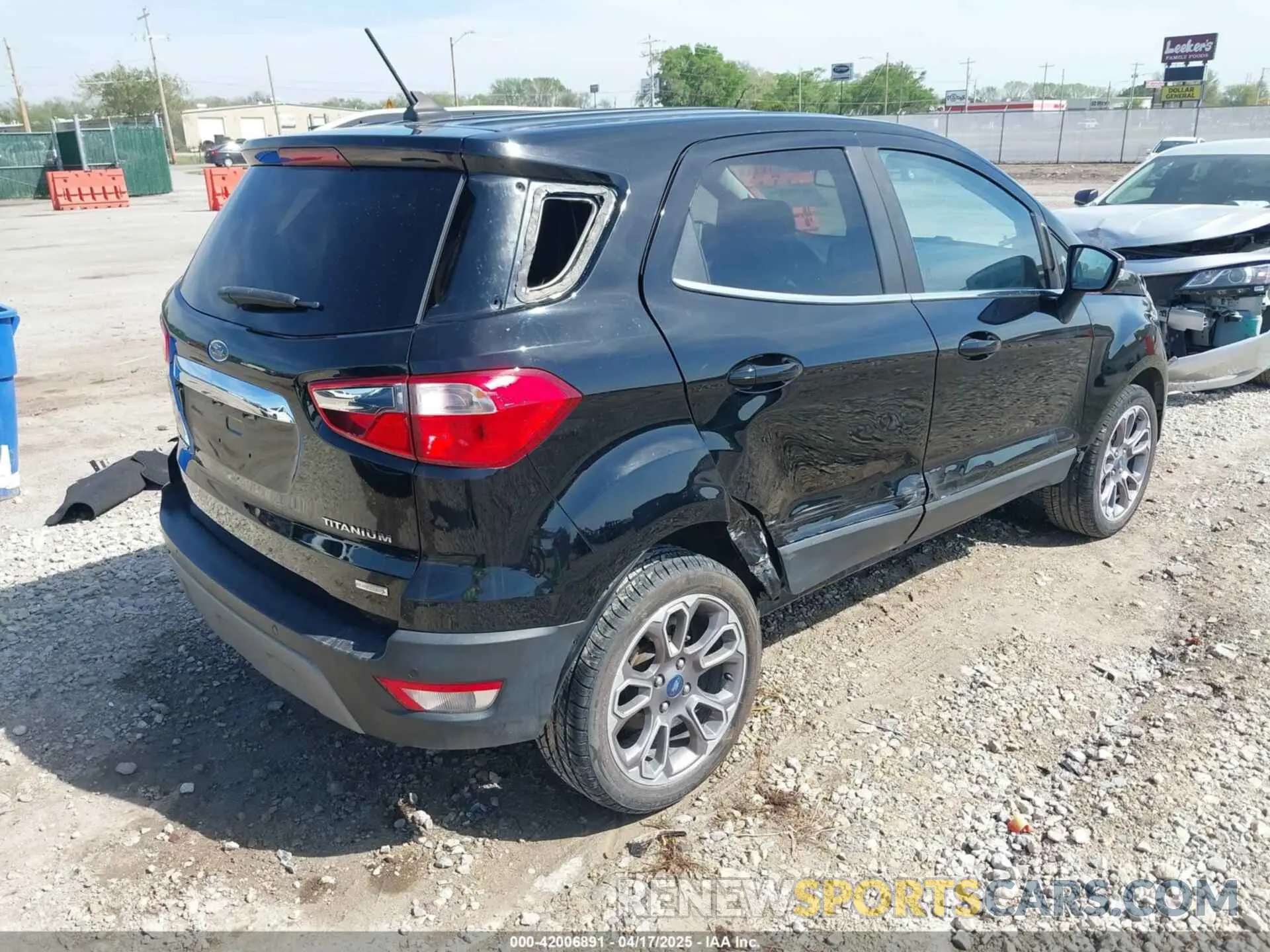 4 Photograph of a damaged car MAJ3S2KE8LC327685 FORD ECOSPORT 2020