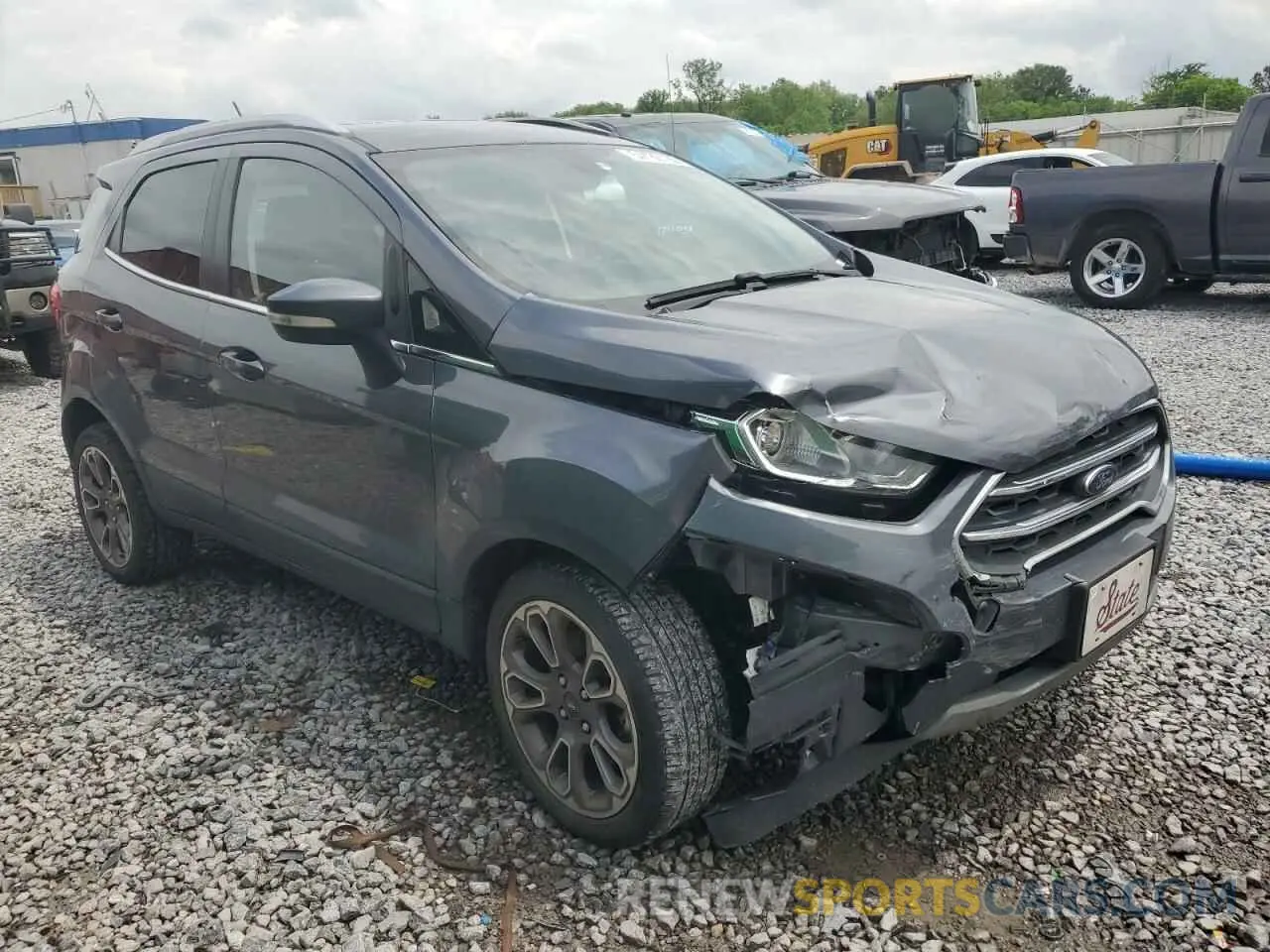 4 Photograph of a damaged car MAJ3S2KE9LC318428 FORD ECOSPORT 2020