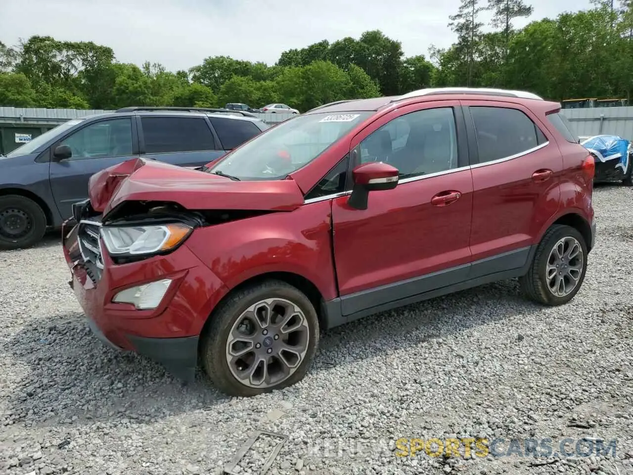 1 Photograph of a damaged car MAJ3S2KE9LC337755 FORD ECOSPORT 2020