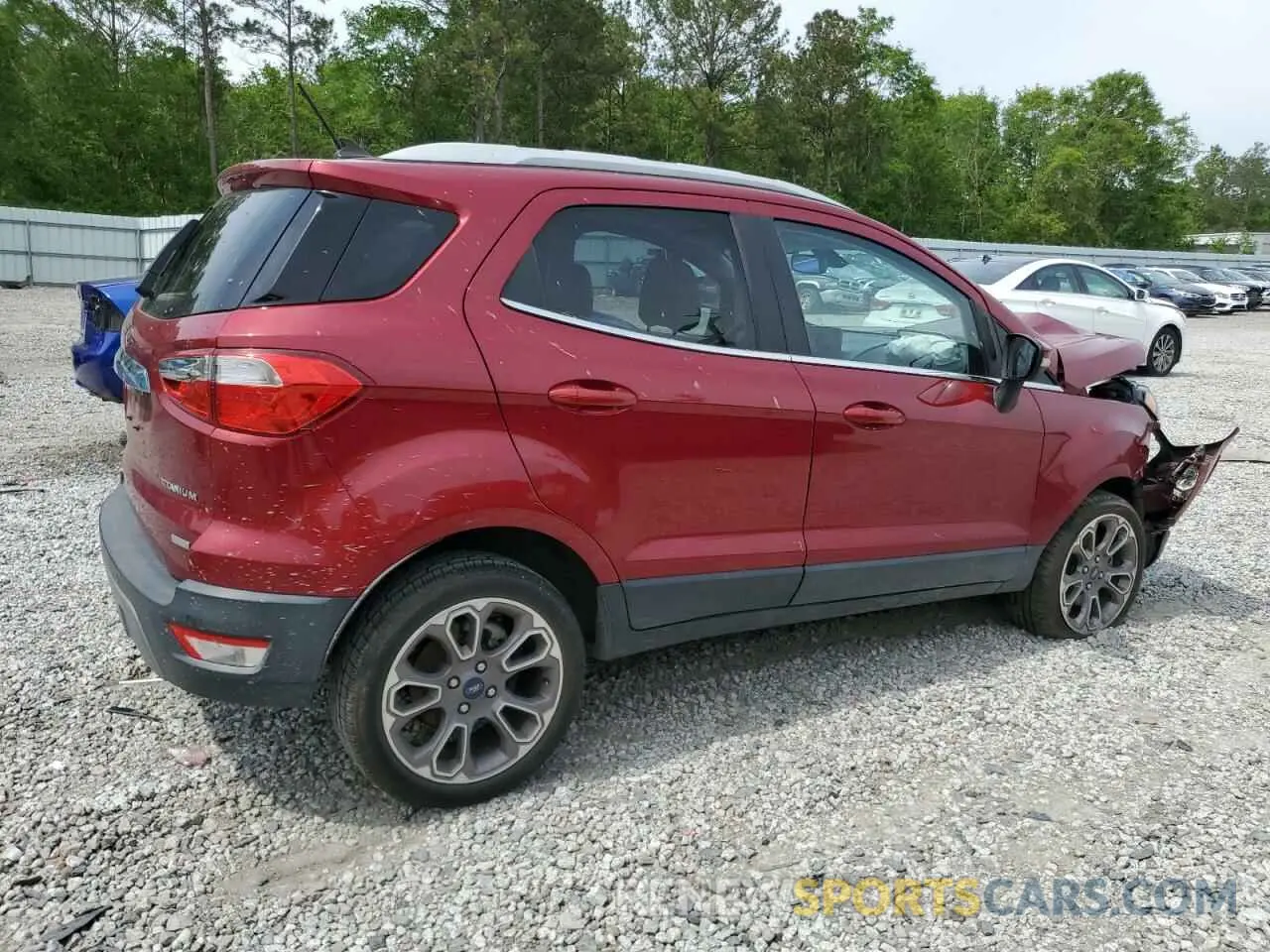 3 Photograph of a damaged car MAJ3S2KE9LC337755 FORD ECOSPORT 2020