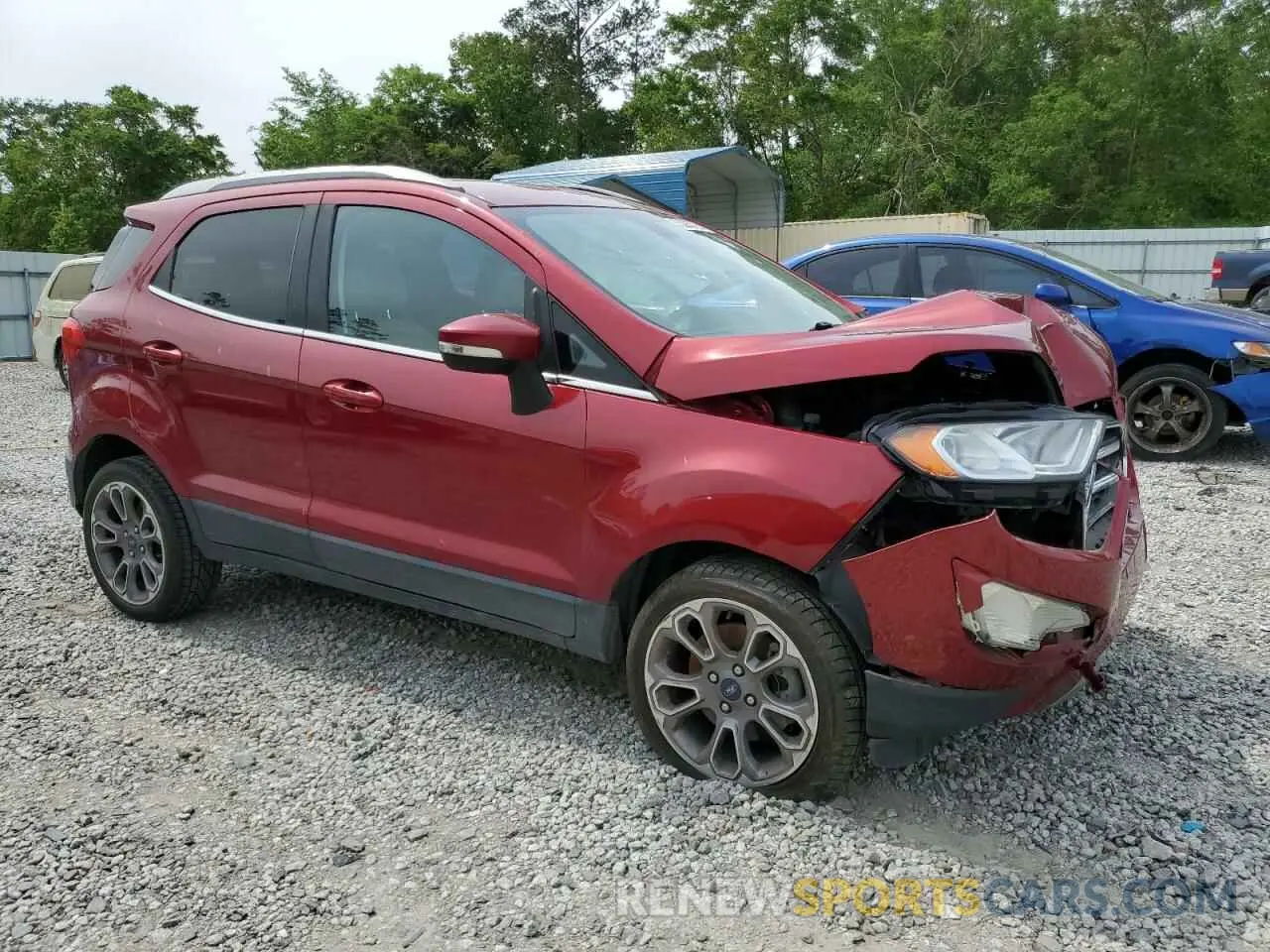 4 Photograph of a damaged car MAJ3S2KE9LC337755 FORD ECOSPORT 2020