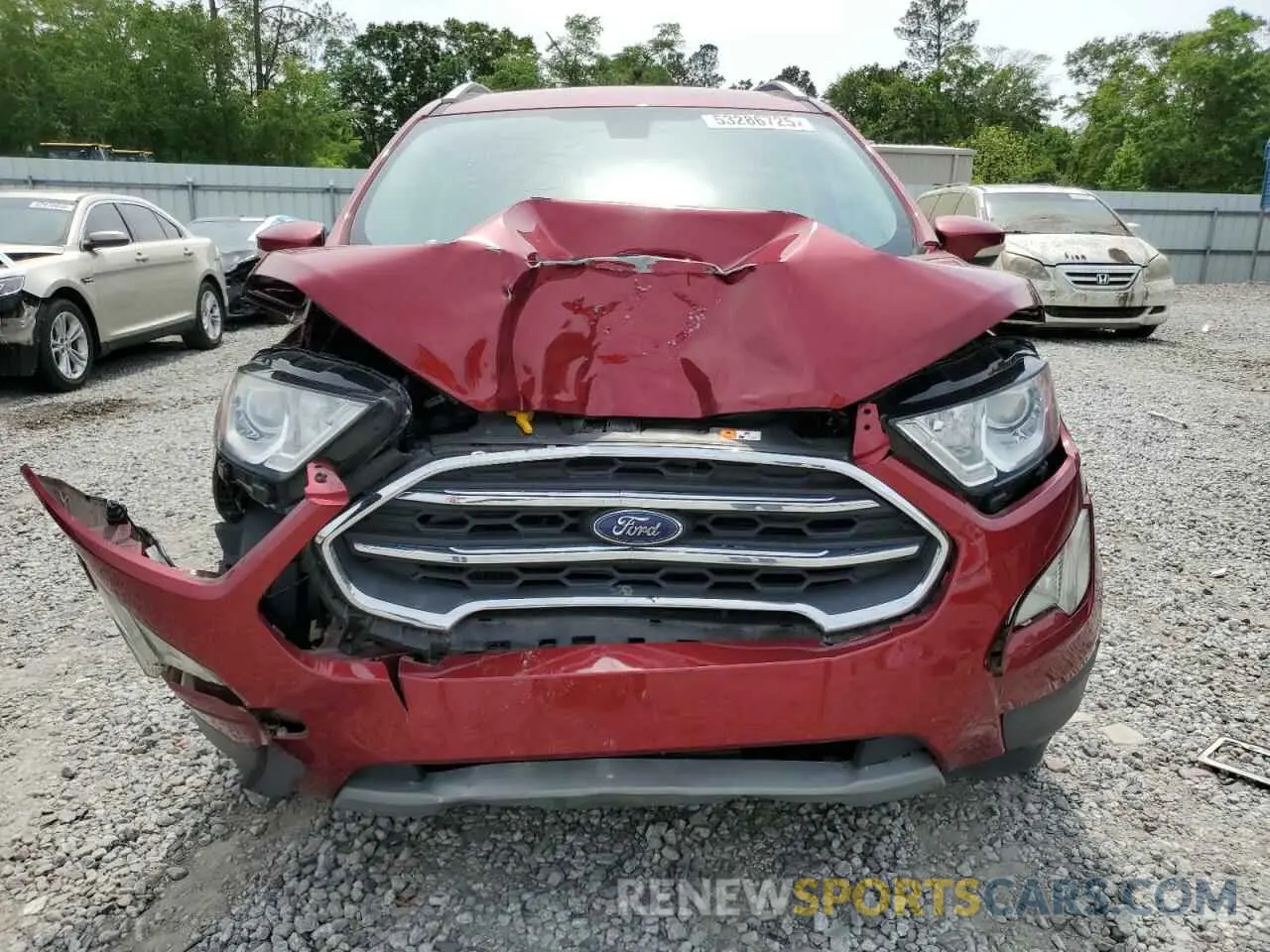 5 Photograph of a damaged car MAJ3S2KE9LC337755 FORD ECOSPORT 2020