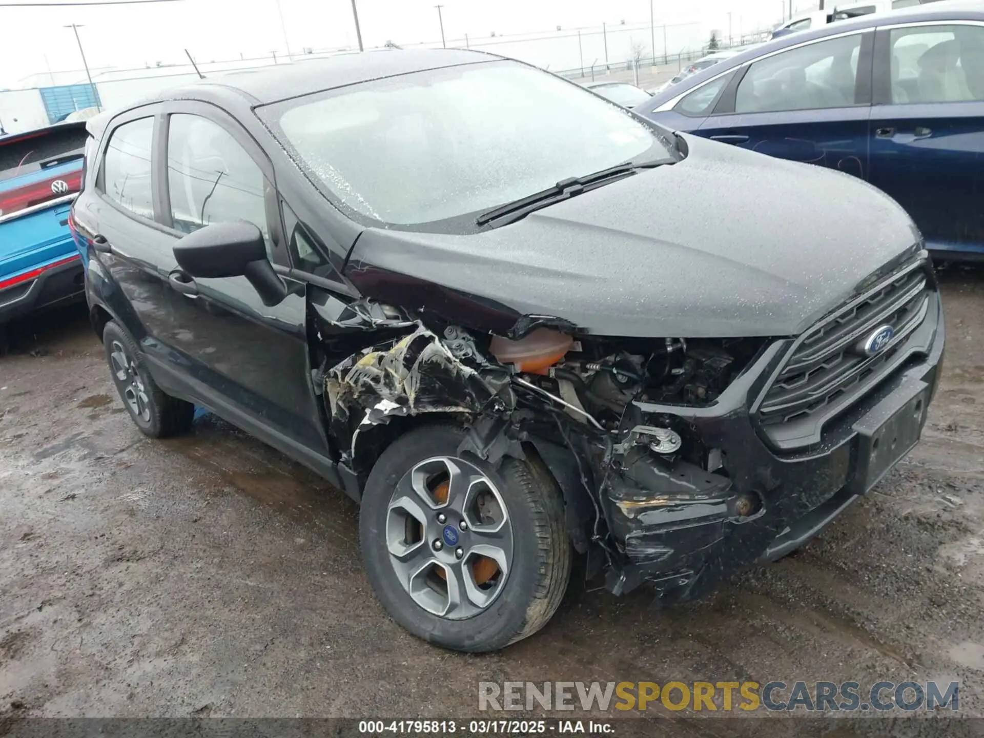 1 Photograph of a damaged car MAJ6S3FL1LC324462 FORD ECOSPORT 2020